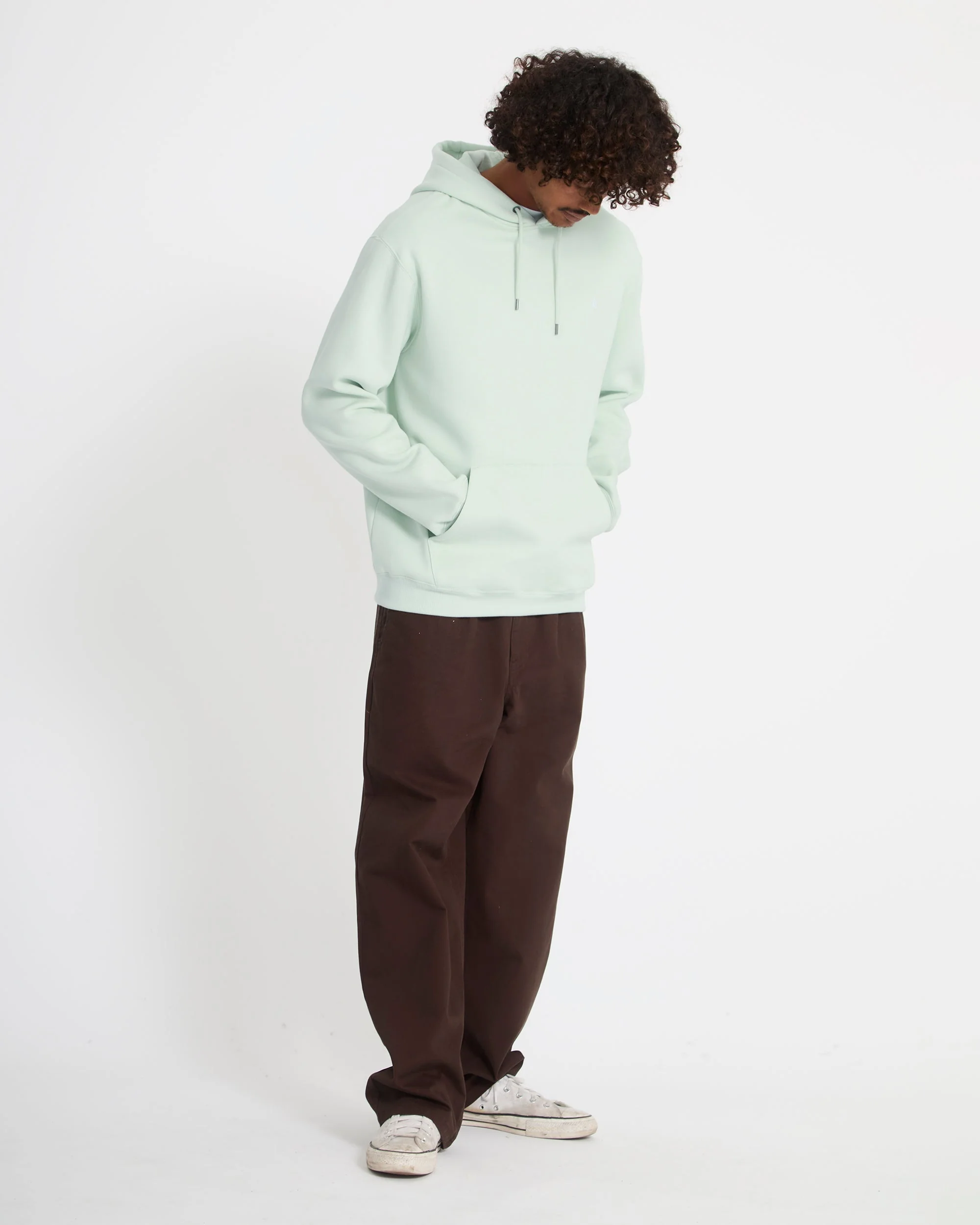 Sweat à capuche Single Stone - Pale Aqua - Image 5