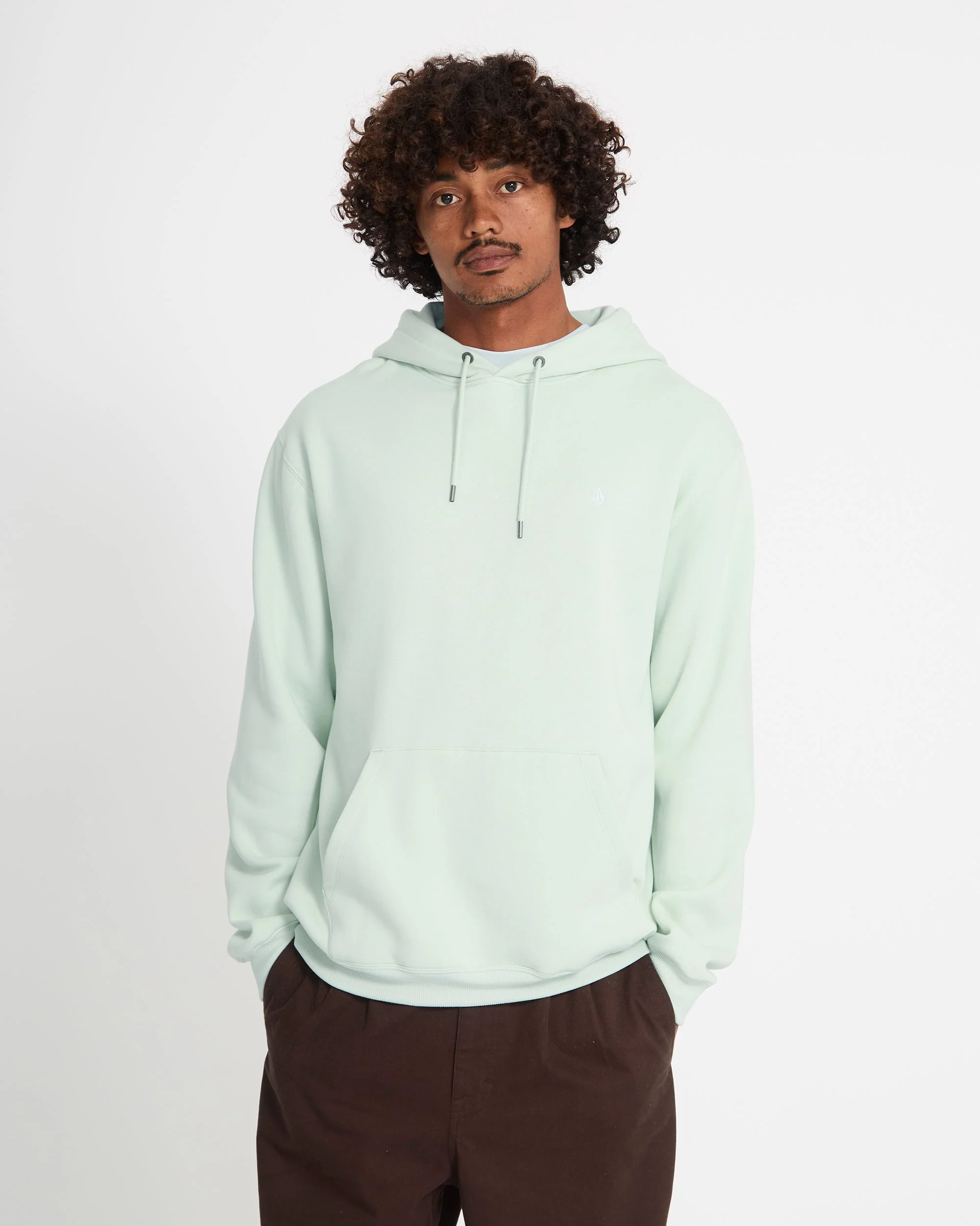 Sweat à capuche Single Stone - Pale Aqua - Image 7