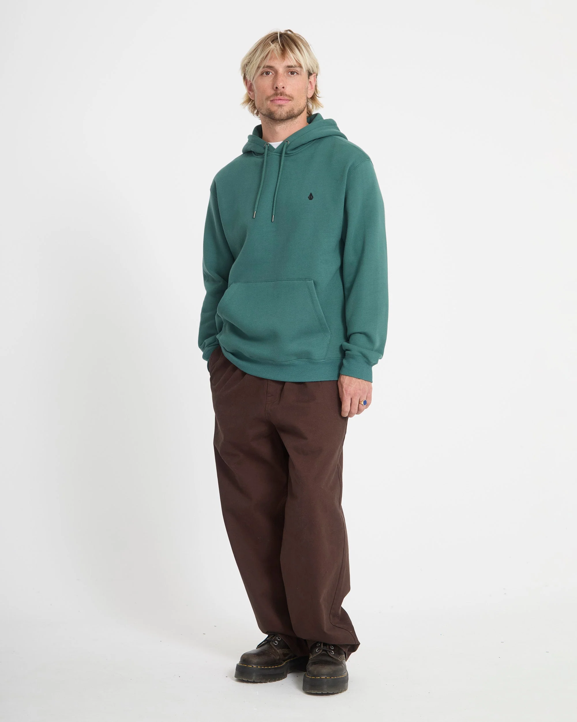 Sweat à capuche Single Stone - Rifle Green - Image 6