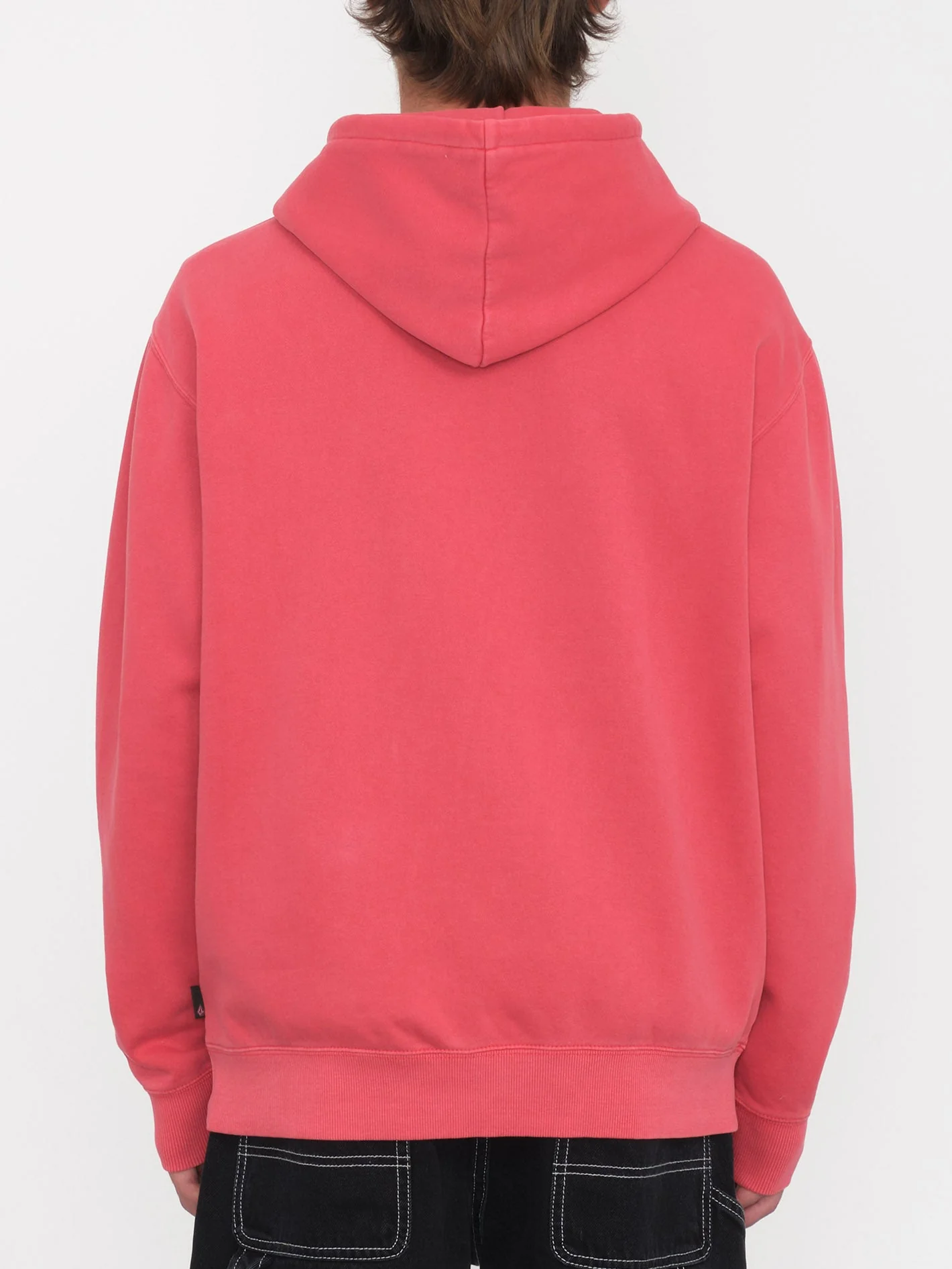 Sweat à capuche Single Stone - WASHED RUBY - Image 2