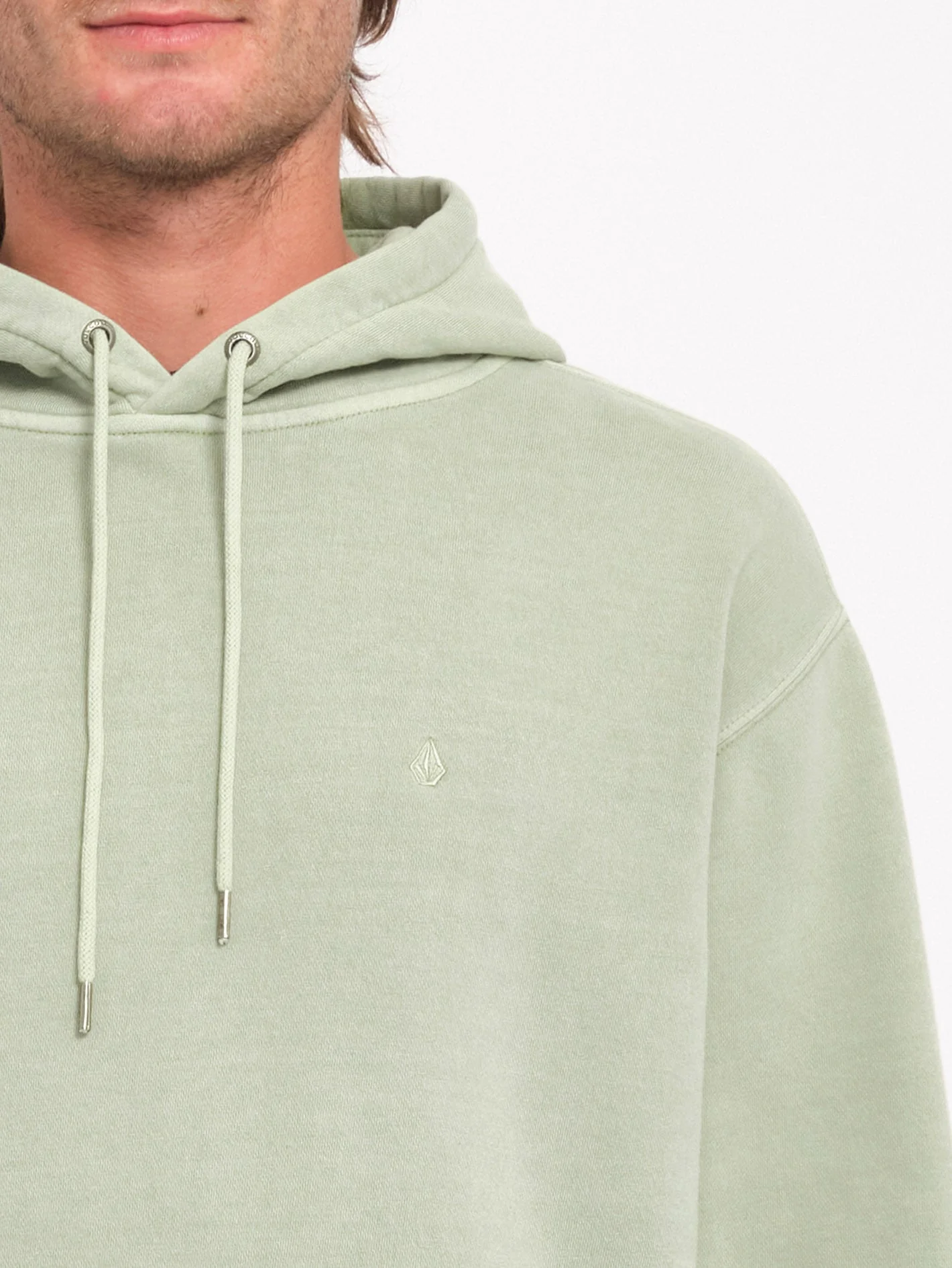 Sweat à capuche Single Stone - GREEN TEA - Image 3