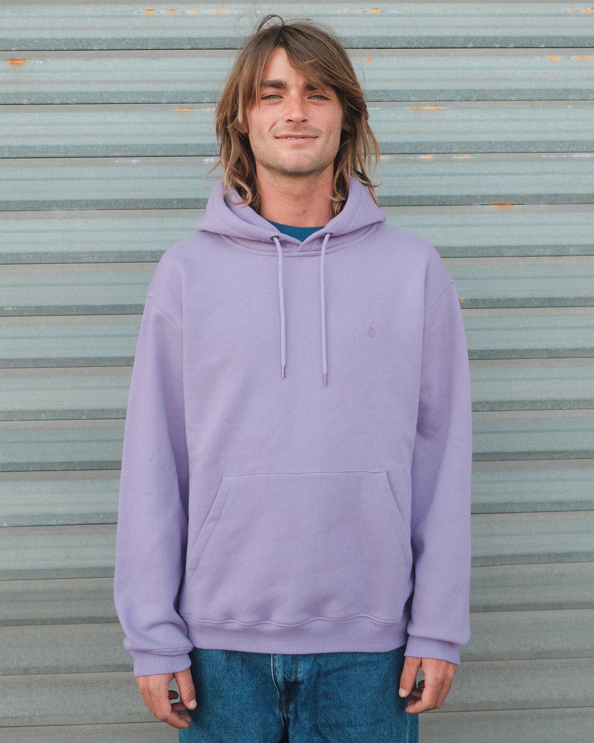 Sweat À Capuche Single Stone - Purple Ash - Image 4