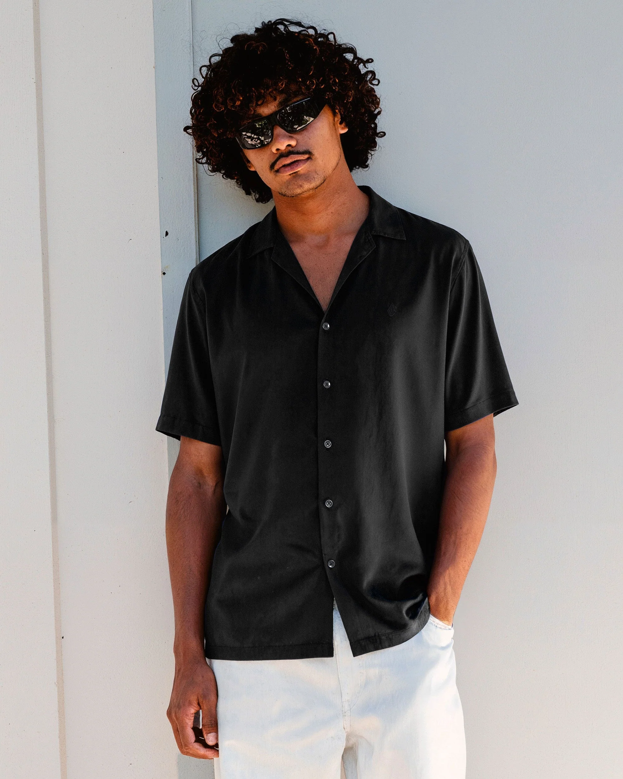 Chemise Single Stone - Gloss Black