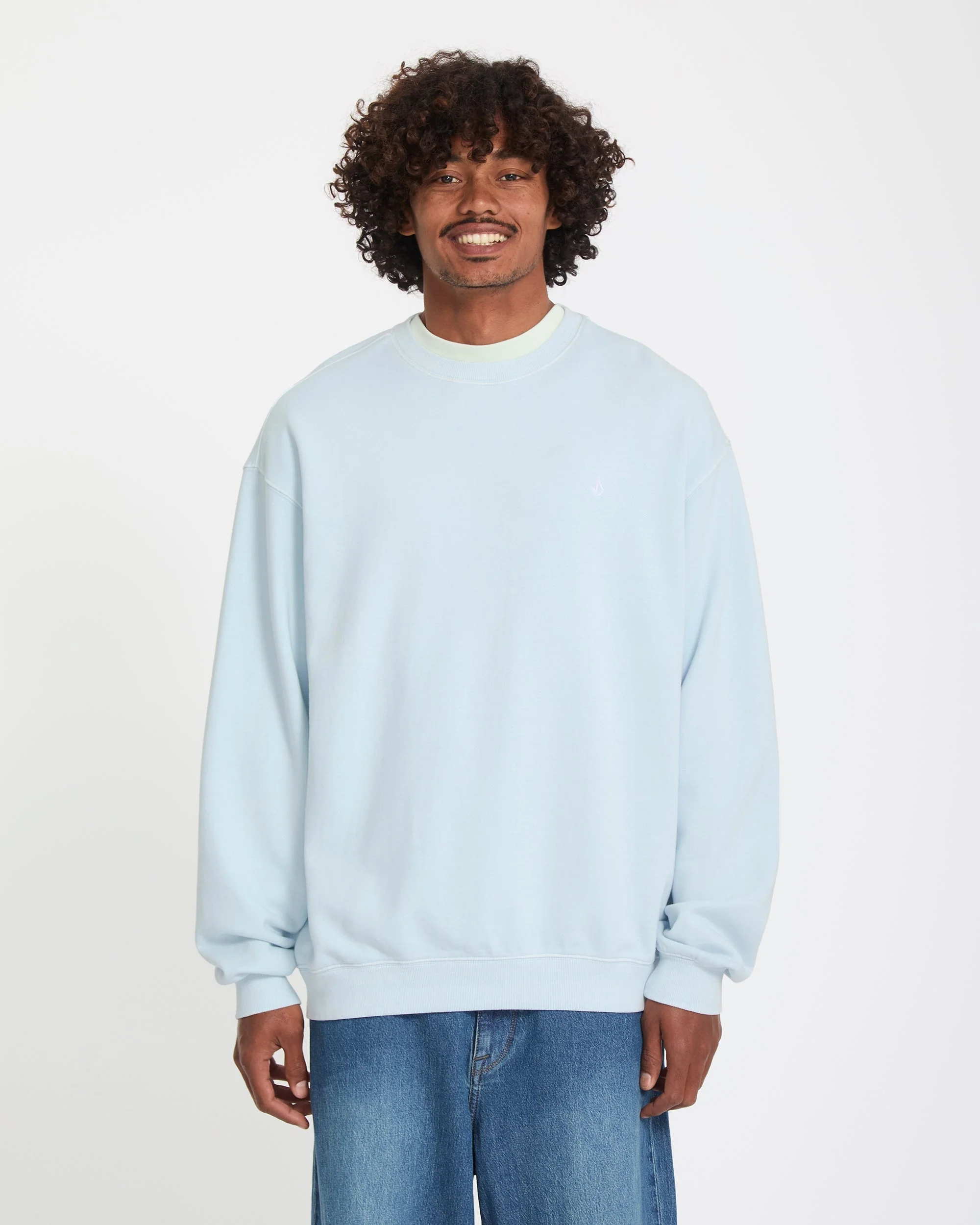 Sweatshirt Single Stone - Light Blue Acid - Image 3