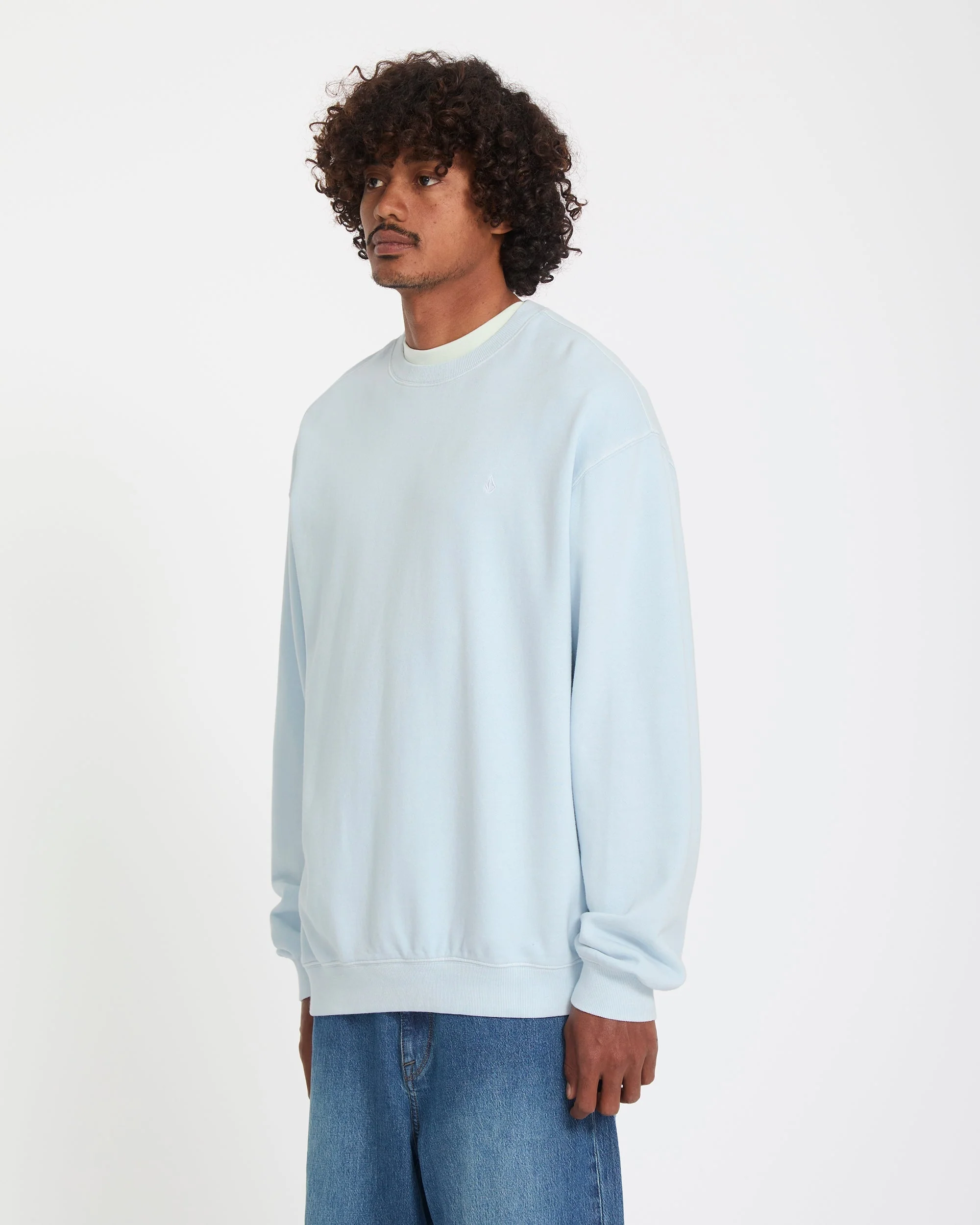 Sweatshirt Single Stone - Light Blue Acid - Image 5