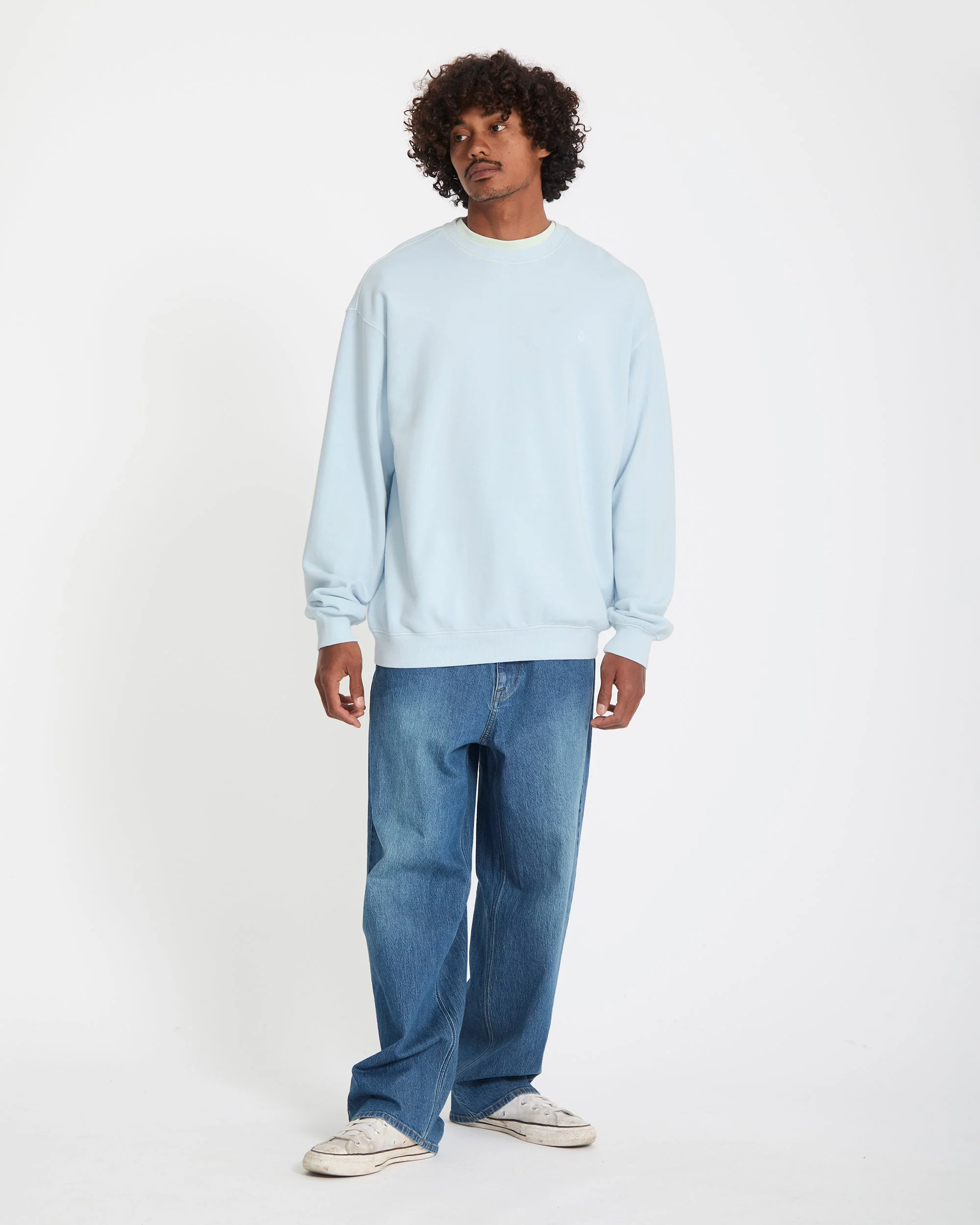 Sweatshirt Single Stone - Light Blue Acid - Image 7