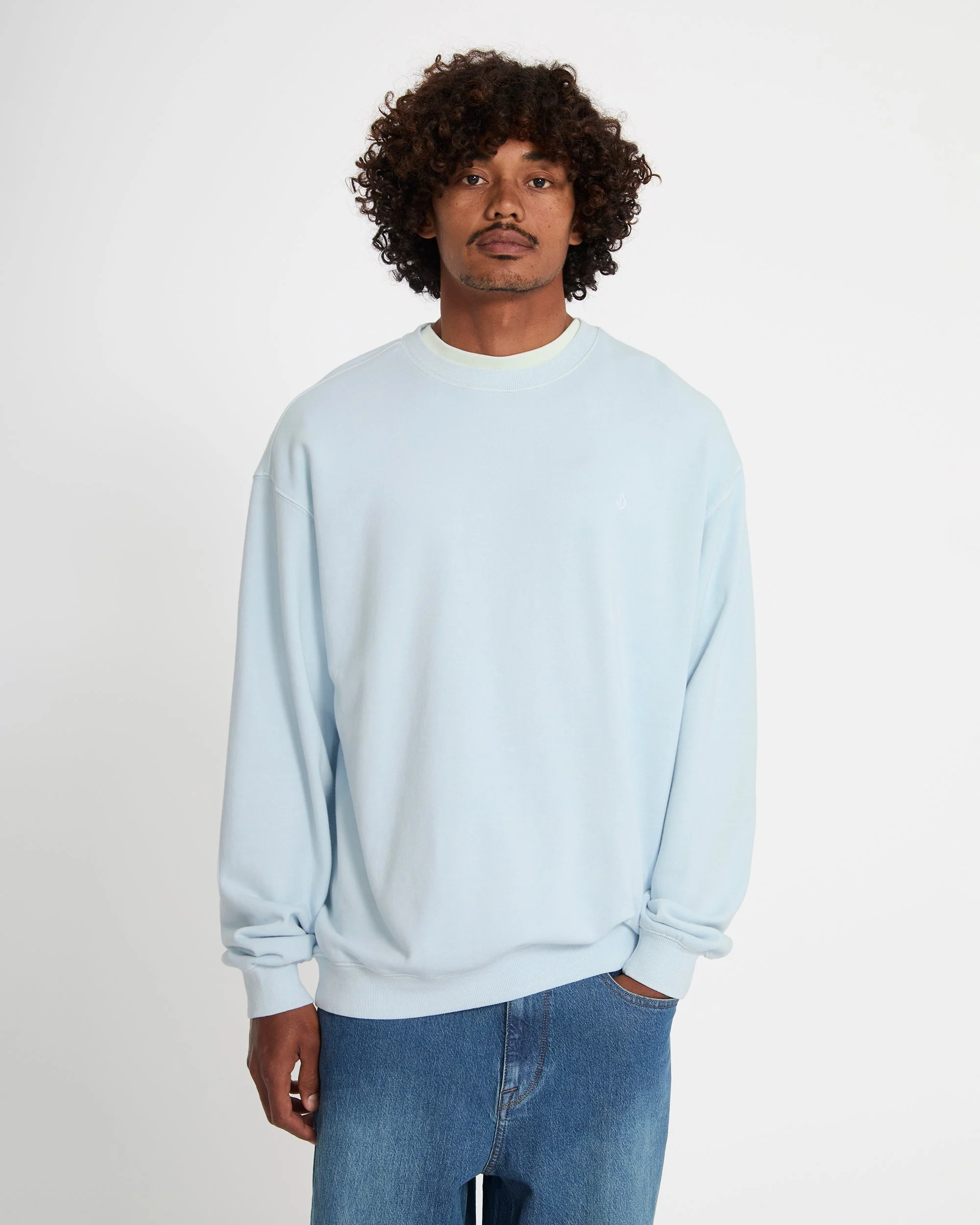 Sweatshirt Single Stone - Light Blue Acid - Image 8
