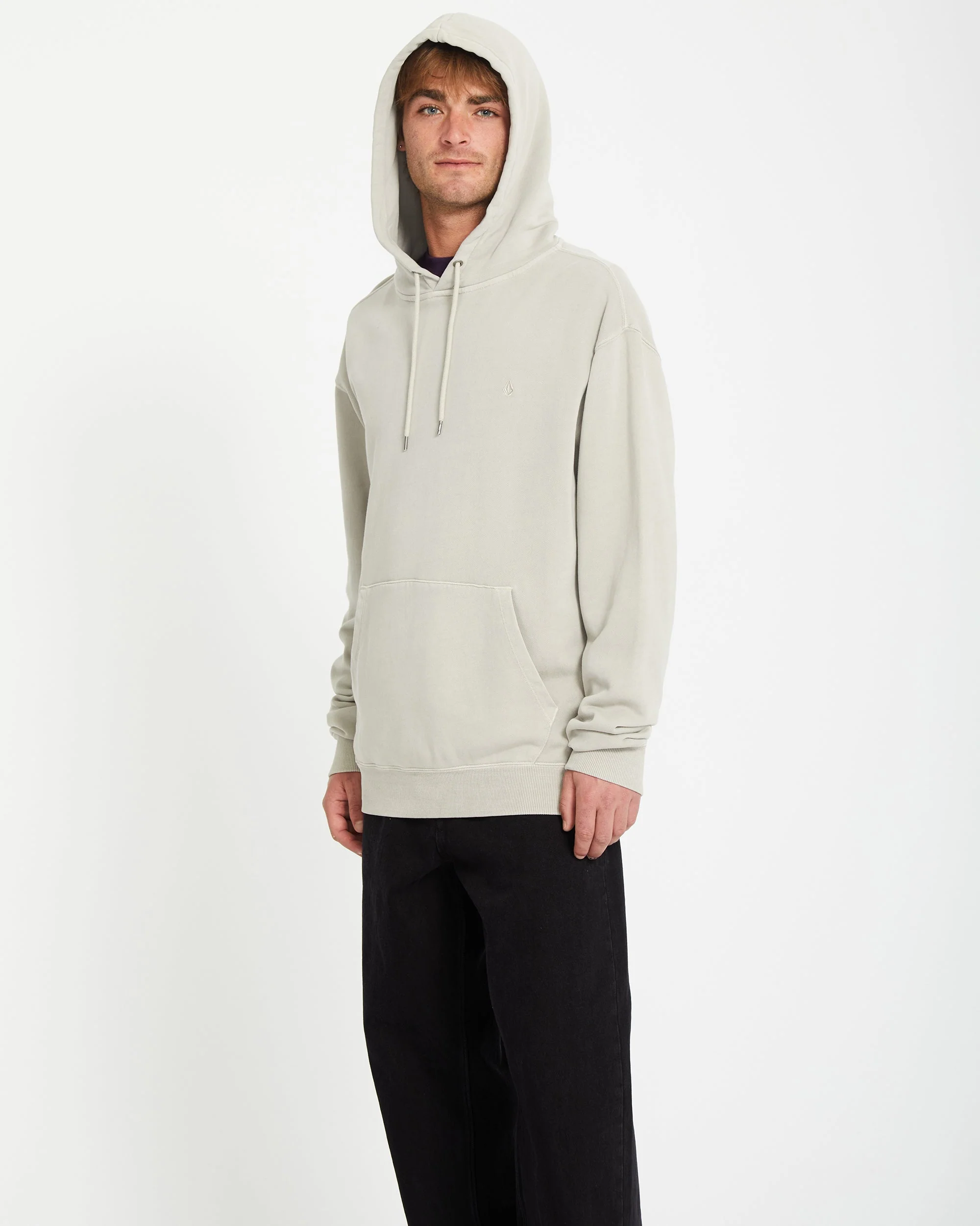 Sweat à Capuche Single Stone - LIGHT KHAKI - Image 3