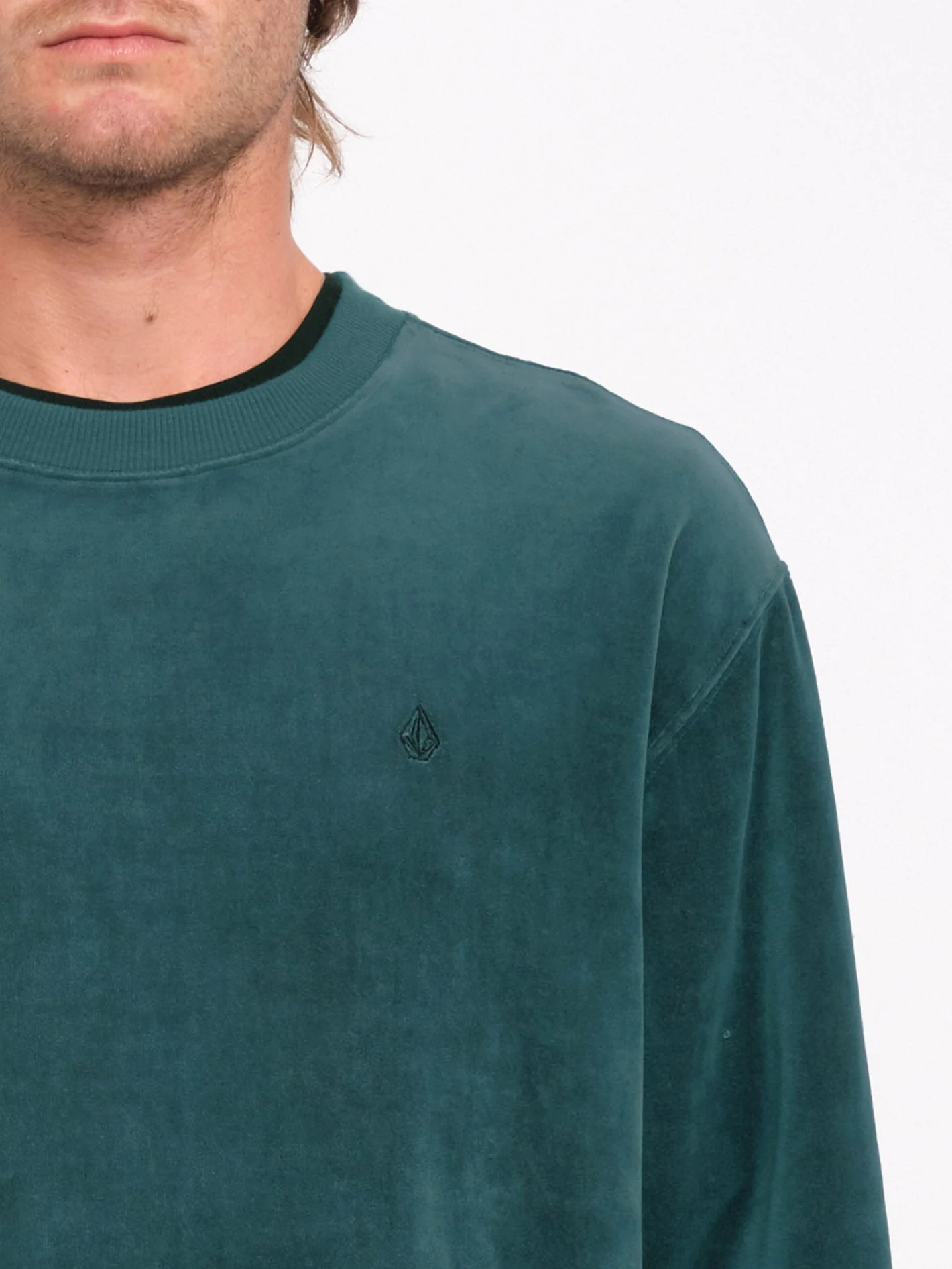 Sweat Single Stone Velvet - EVERGREEN - Image 4