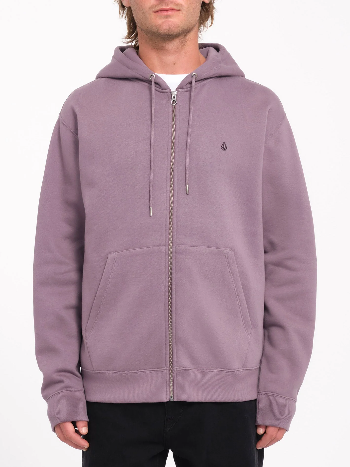 Sweat à capuche zippé Single Stone - VINTAGE VIOLET
