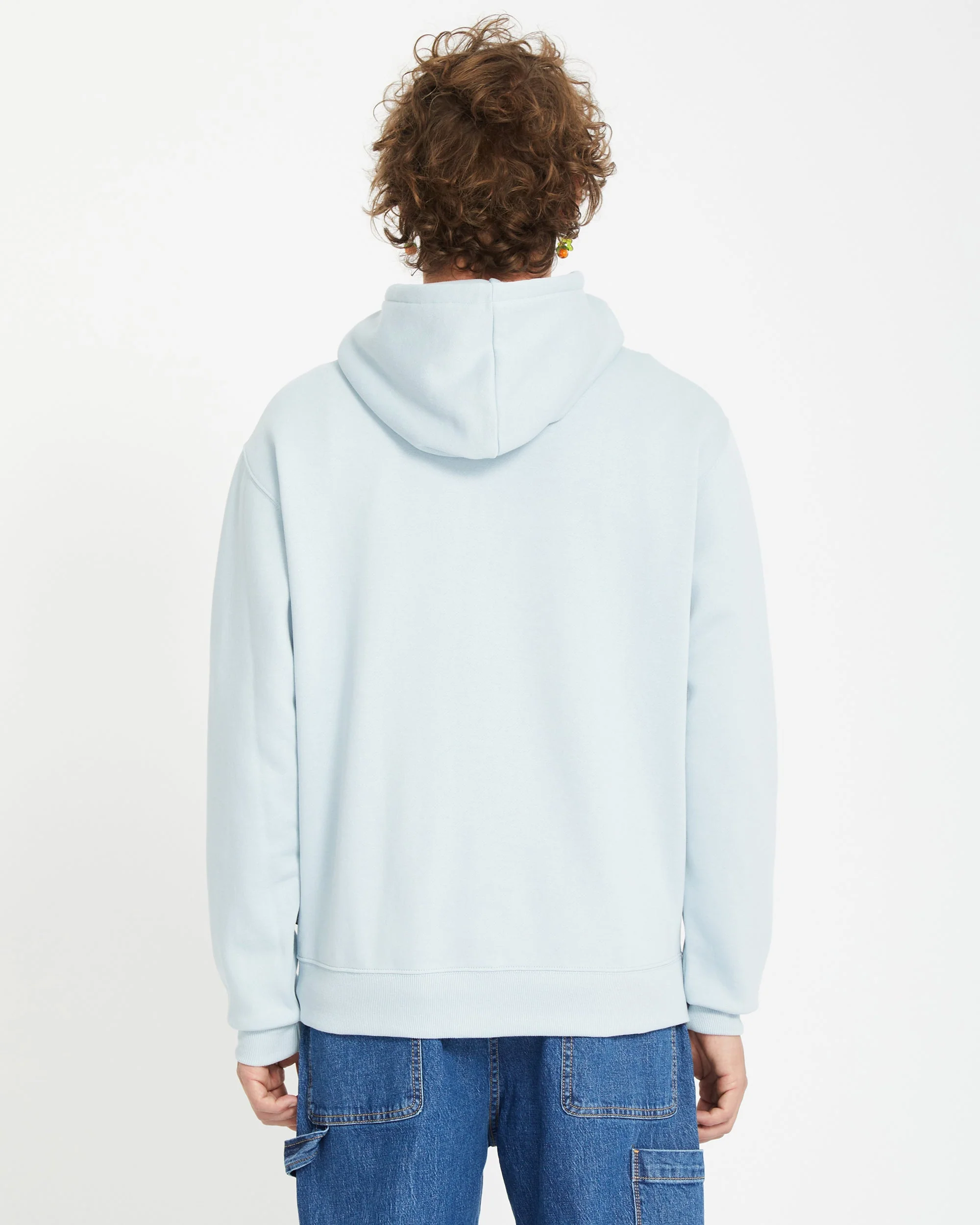 Sweat à Capuche Zippé Single Stone - CAROLINA BLUE - Image 2