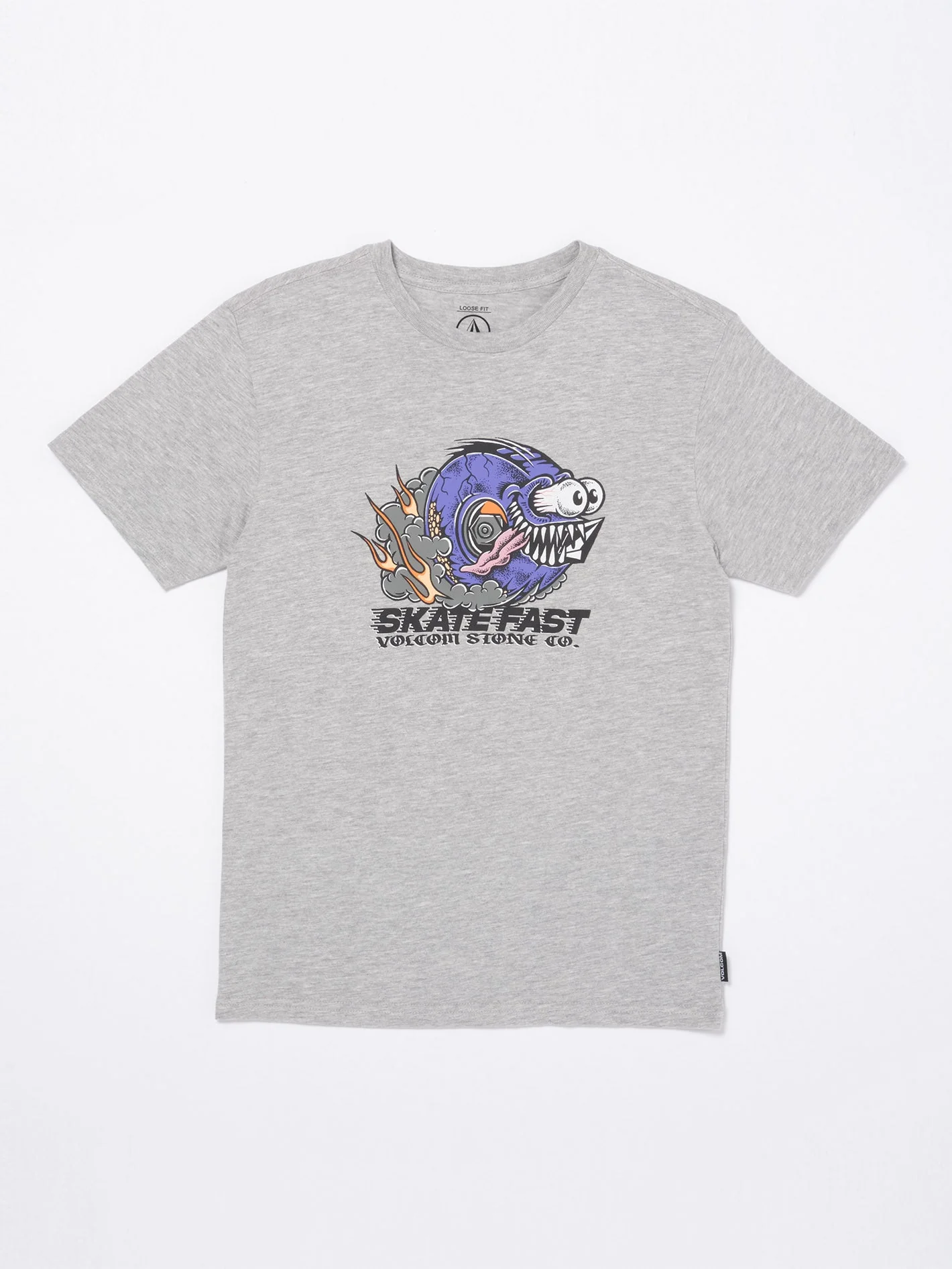 T-shirt Skate Fast - HEATHER GREY - (ENFANT)