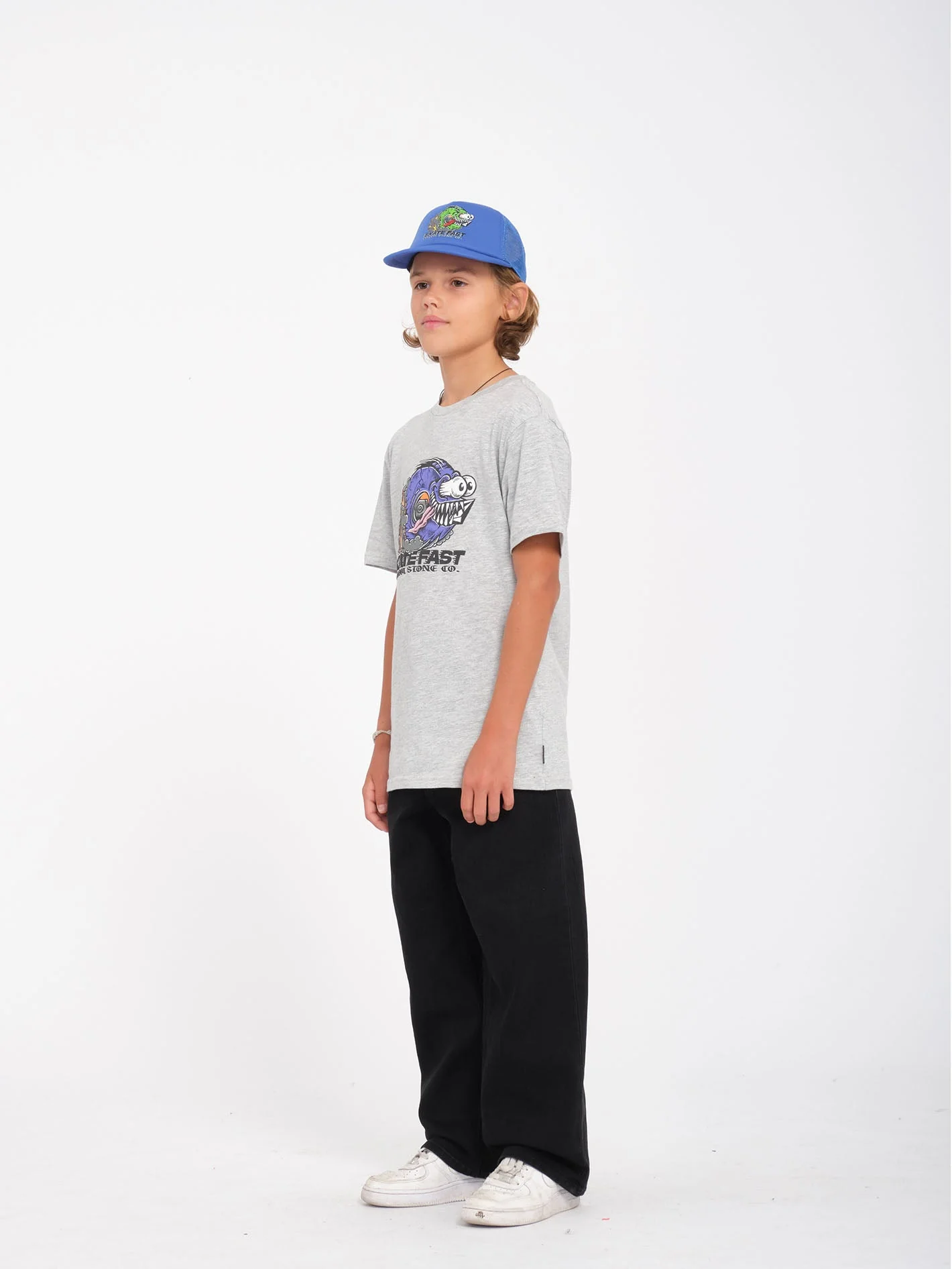 T-shirt Skate Fast - HEATHER GREY - (ENFANT) - Image 3