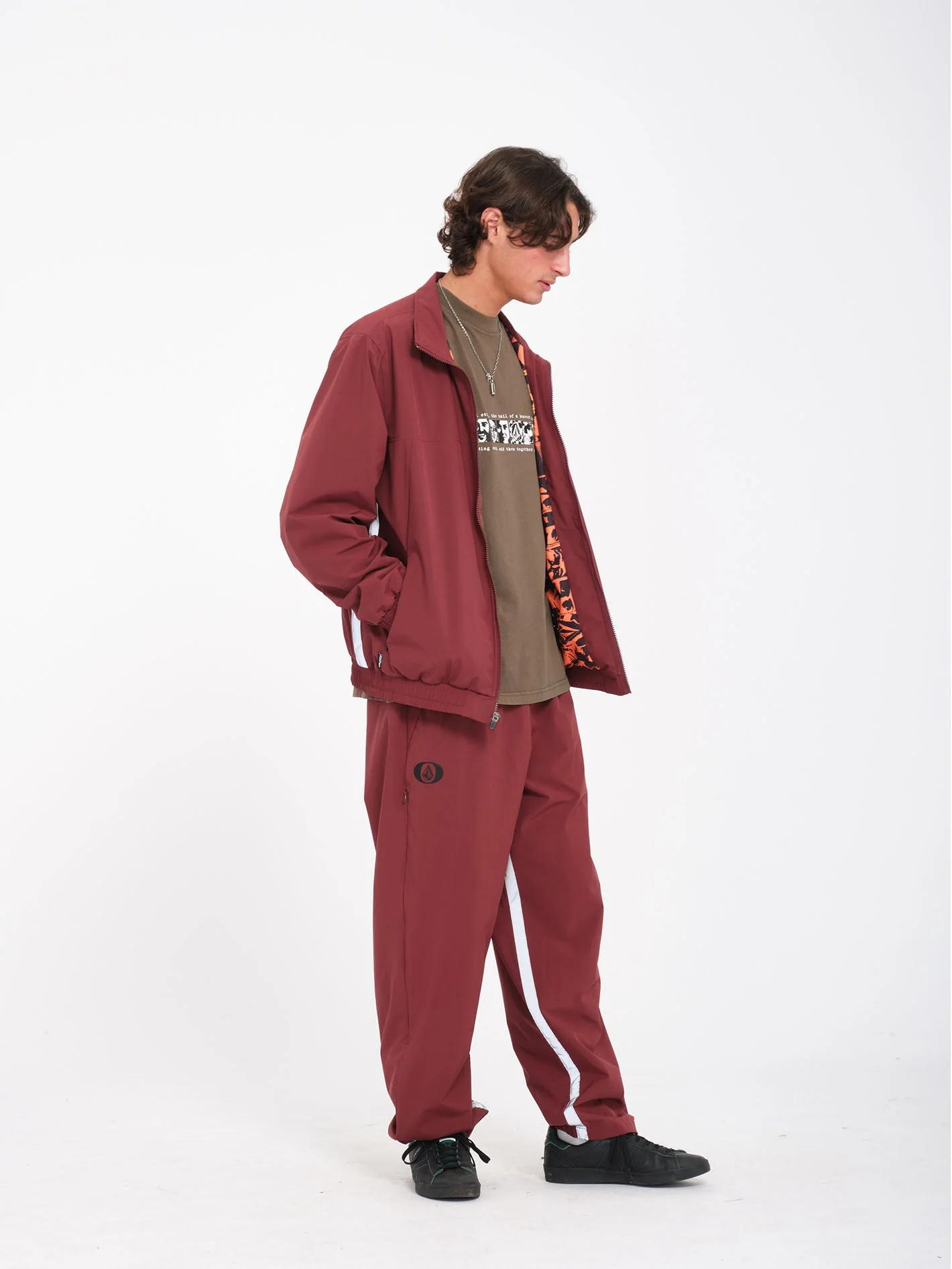 Pantalon Skate Vitals Remy S - MERLOT - Image 2