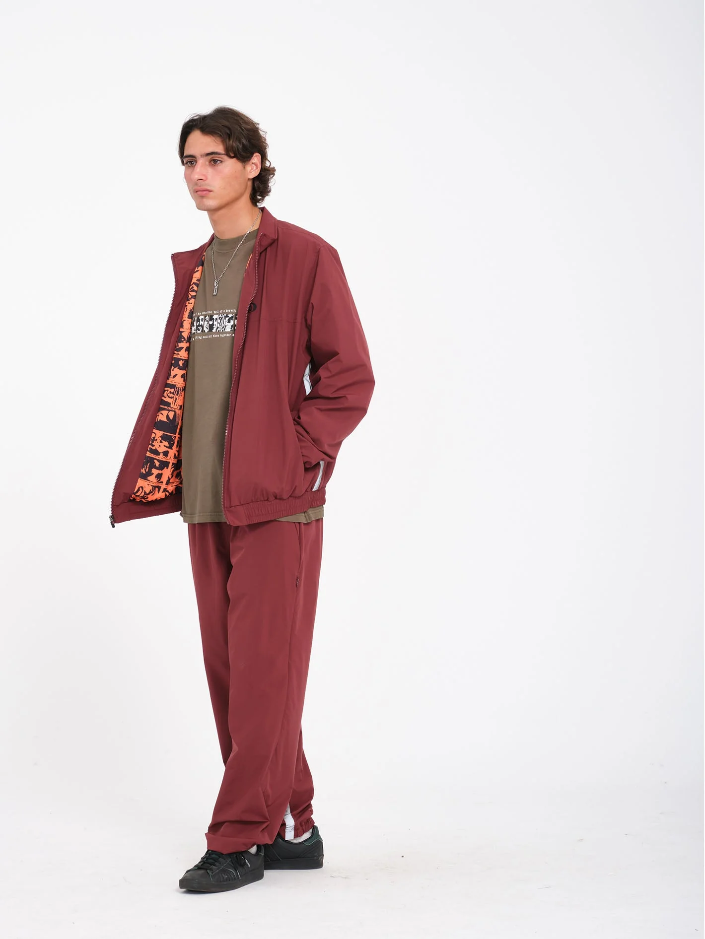 Pantalon Skate Vitals Remy S - MERLOT - Image 9
