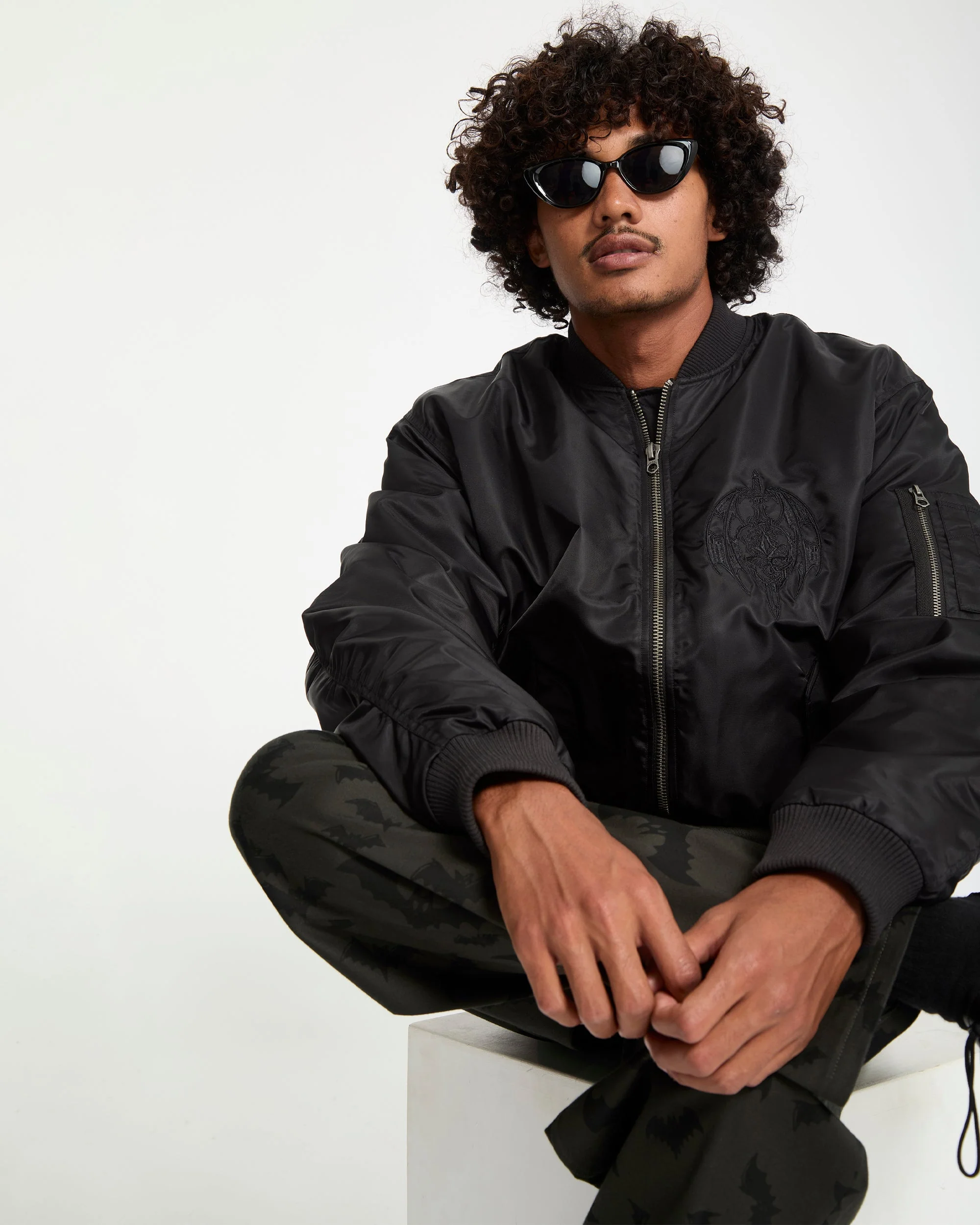 Veste Bomber Skullarstone - Black - Image 10