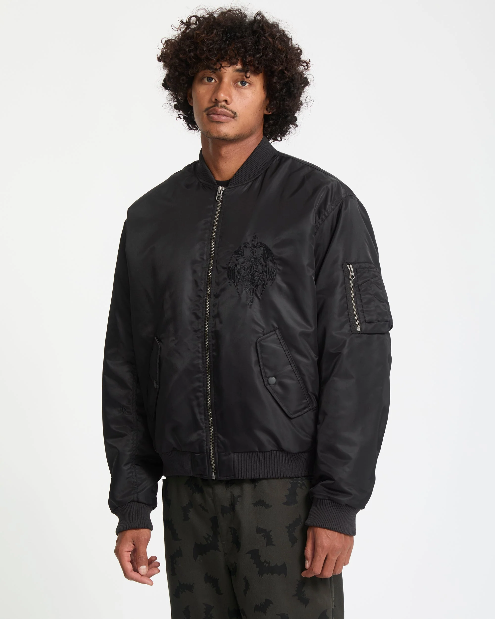 Veste Bomber Skullarstone - Black - Image 13