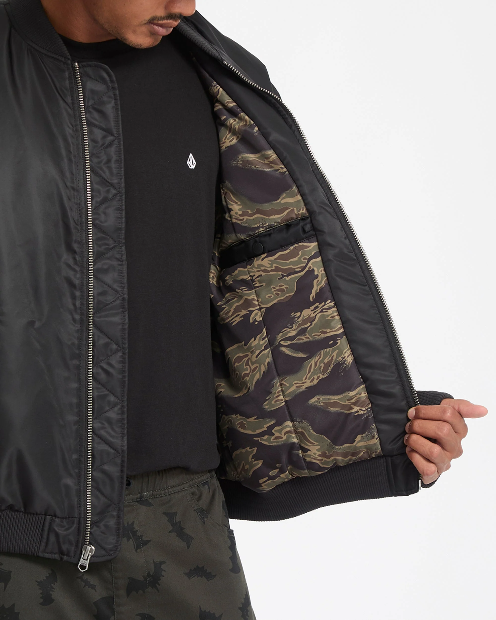 Veste Bomber Skullarstone - Black - Image 5