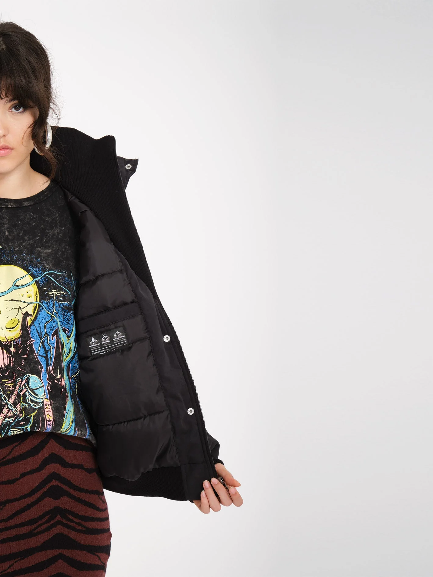 Blouson Sleepi Puff - BLACK - Image 5