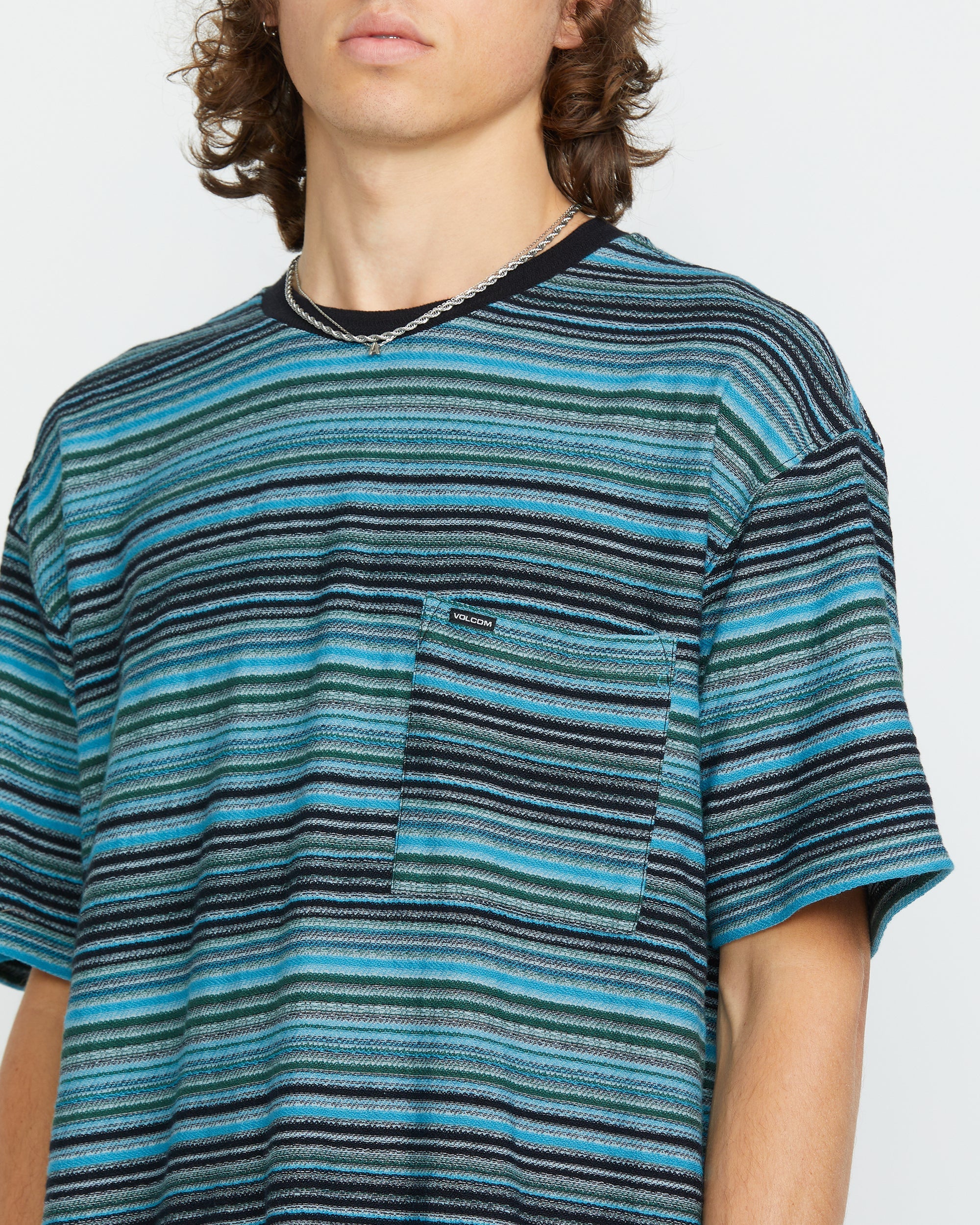 T-shirt Slide Stone - DARK BLACK HEATHER - Image 3