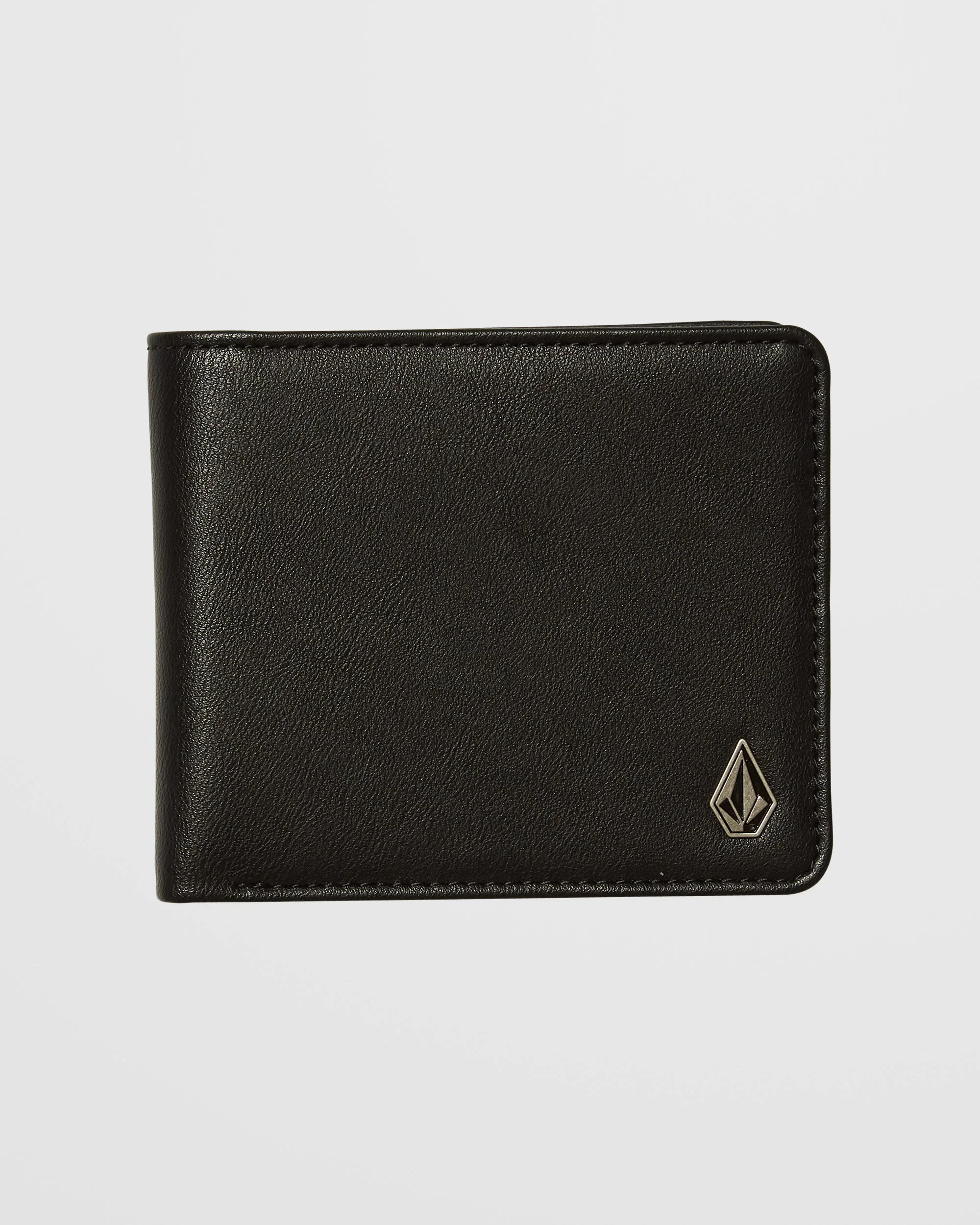 Portefeuille Slim Stone L - BLACK