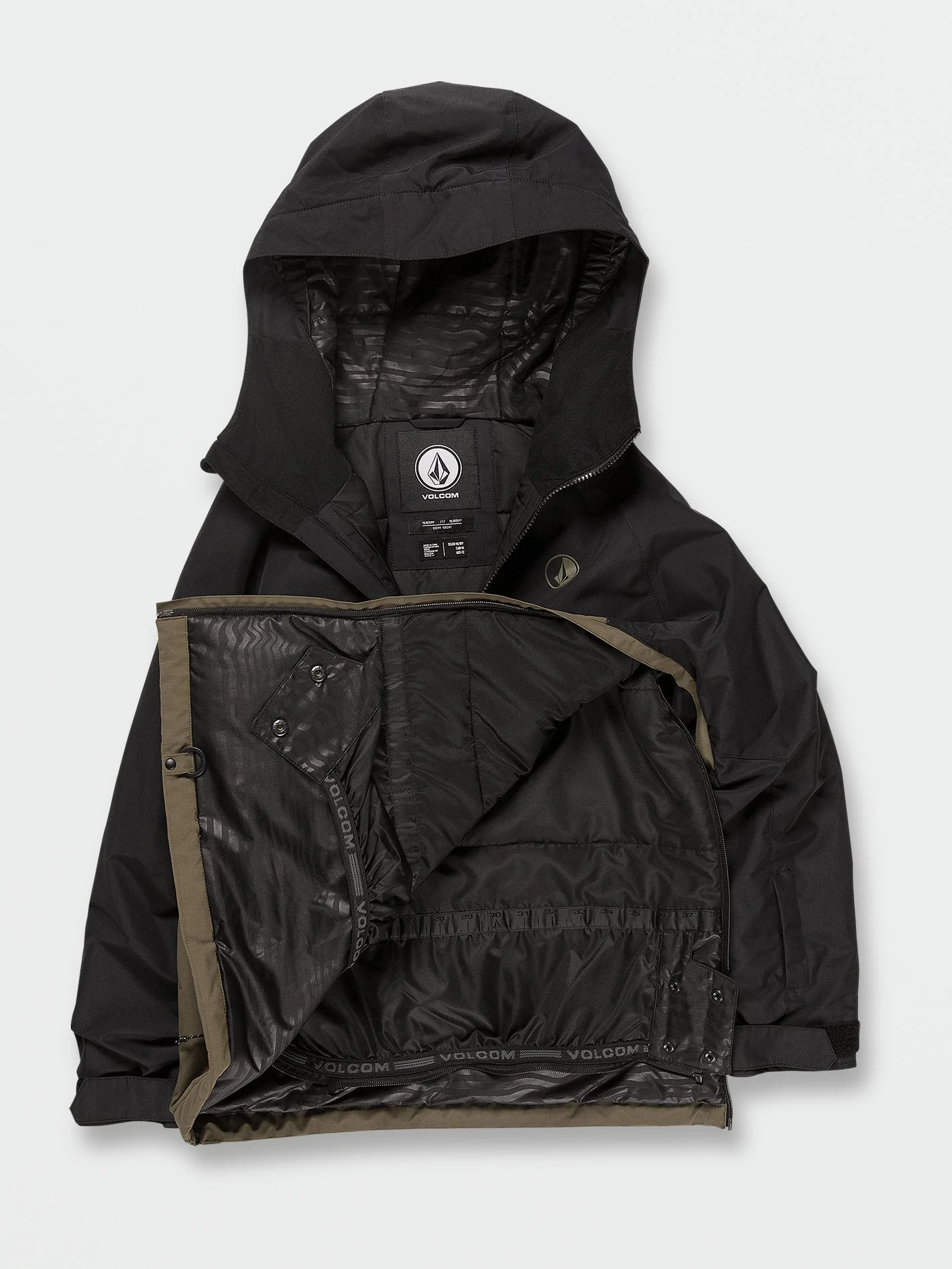Veste de snow Sluff Insulated Pullover - Dark Teak - (Enfant) - Image 5
