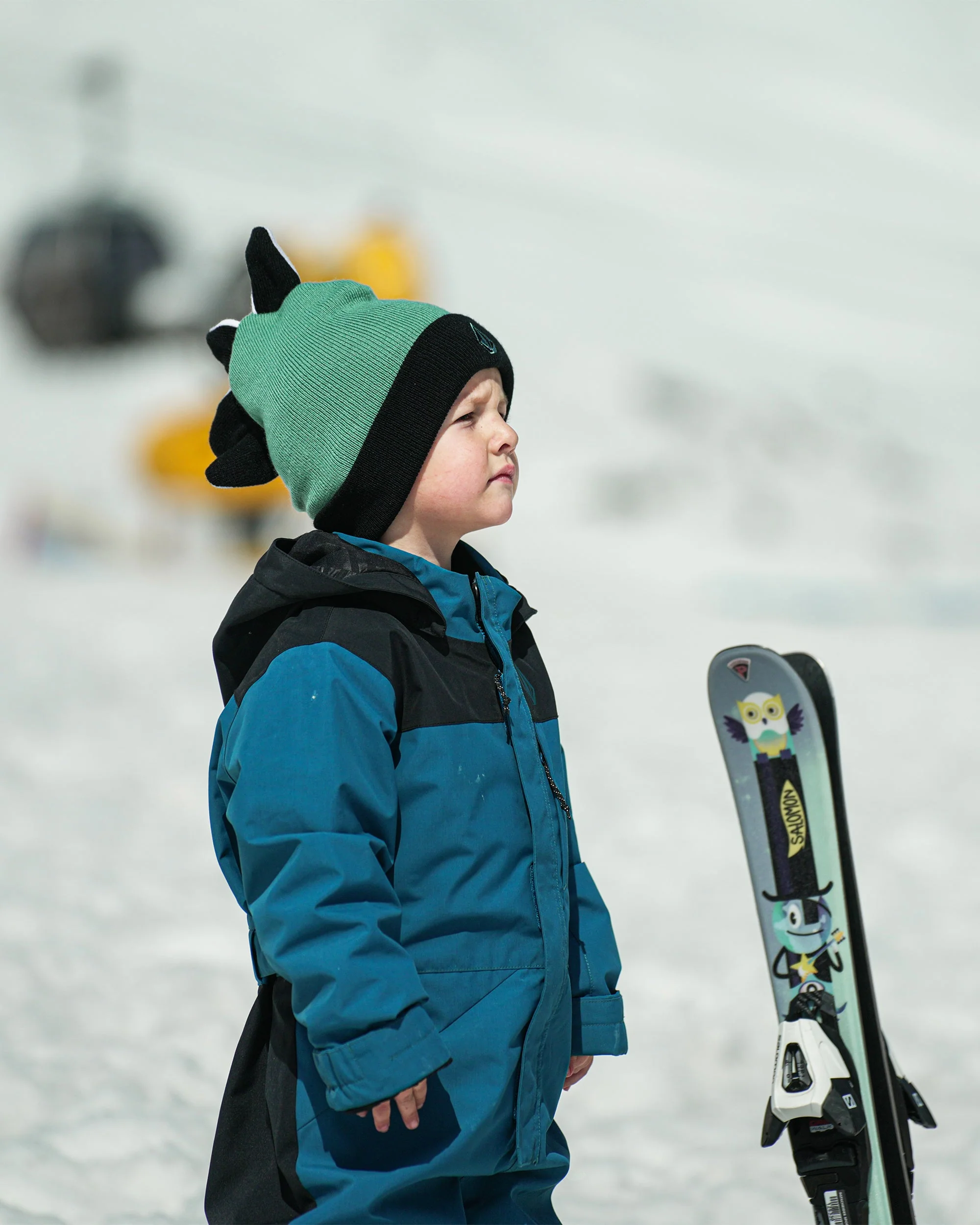 Bonnet Snow Creature - Wasabi - (ENFANT) - Image 2