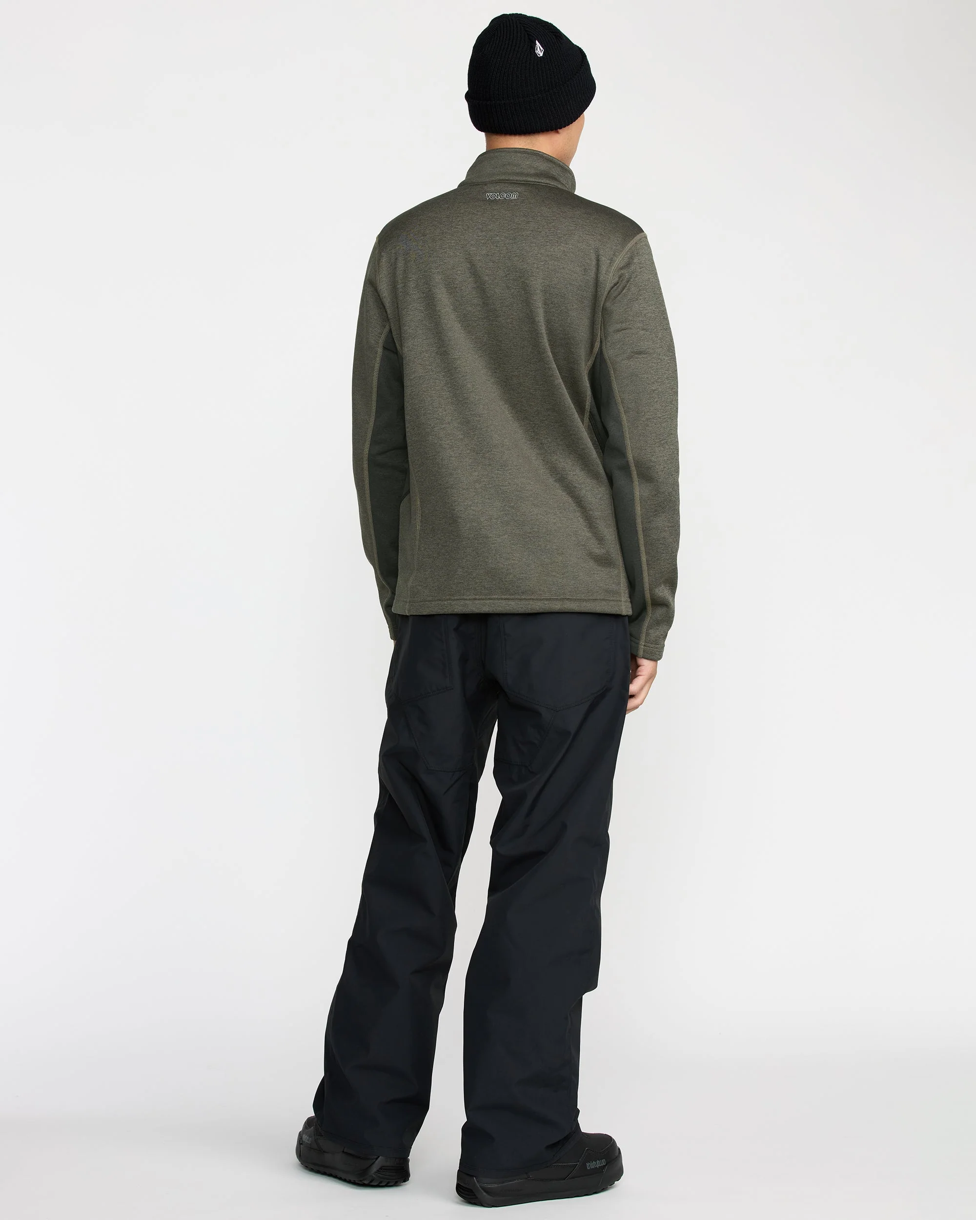 Sweat zippé en molleton Snowbound - Military - Image 7