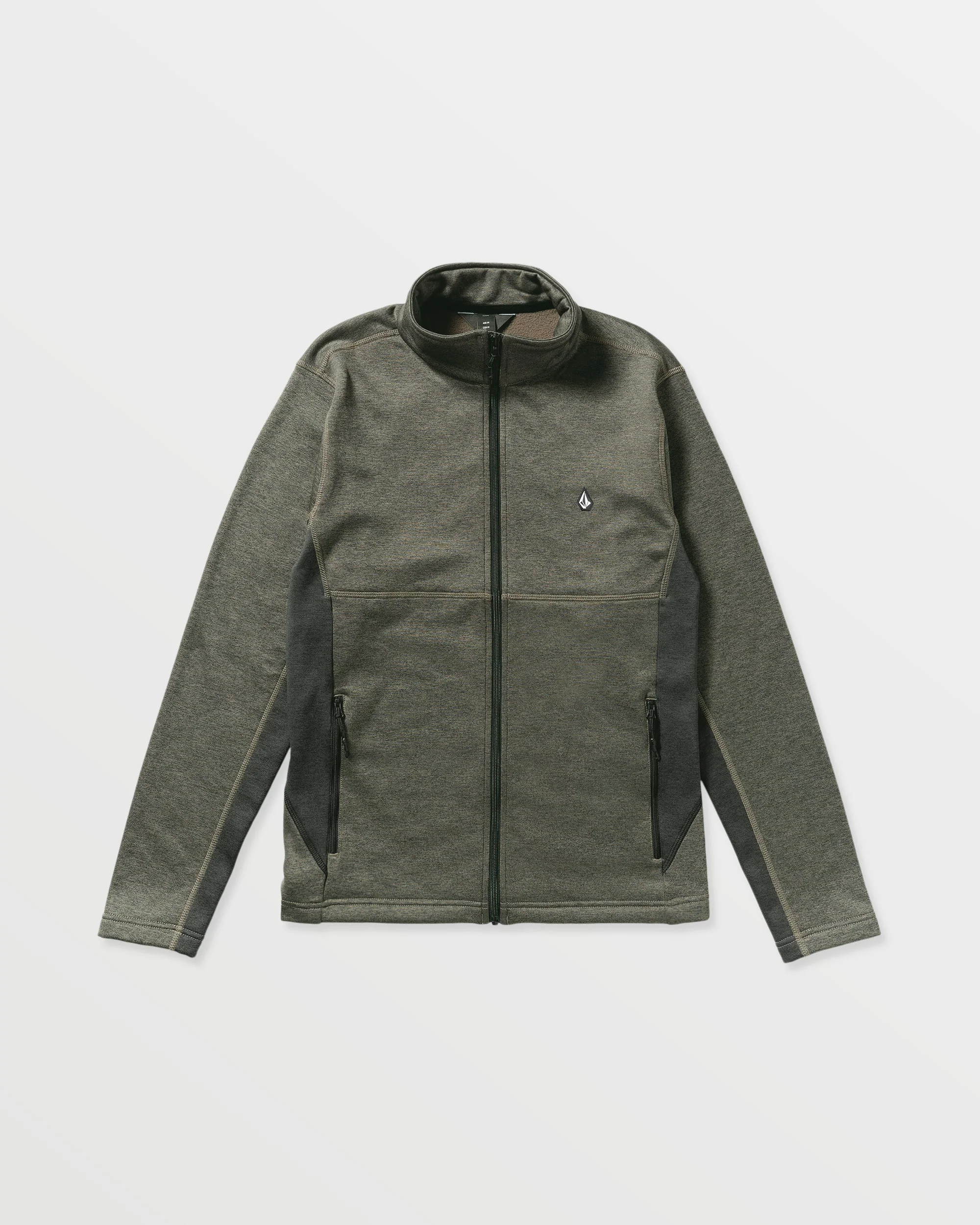 Sweat zippé en molleton Snowbound - Military - Image 8