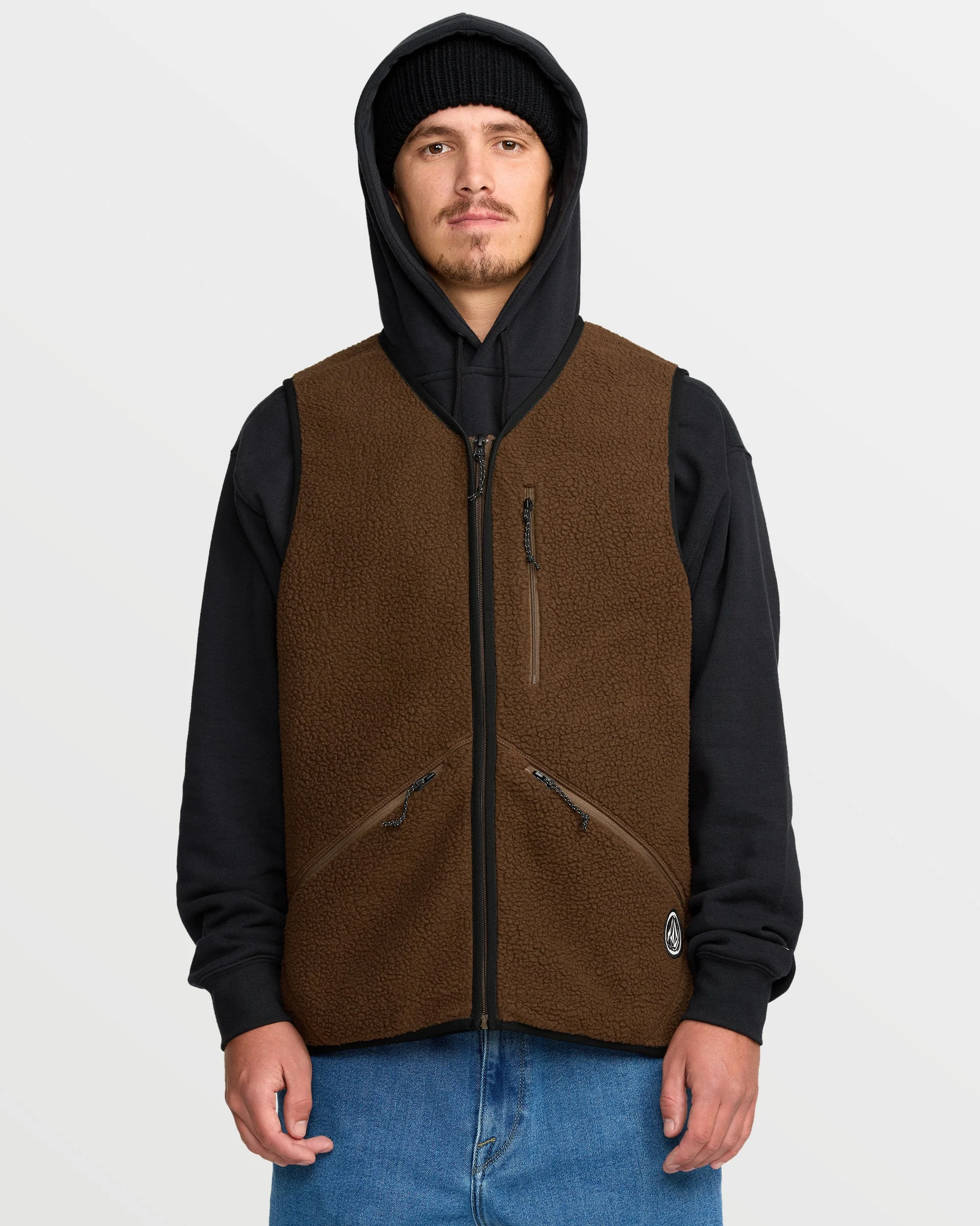 Veste sans manches Snowdrift - Brown