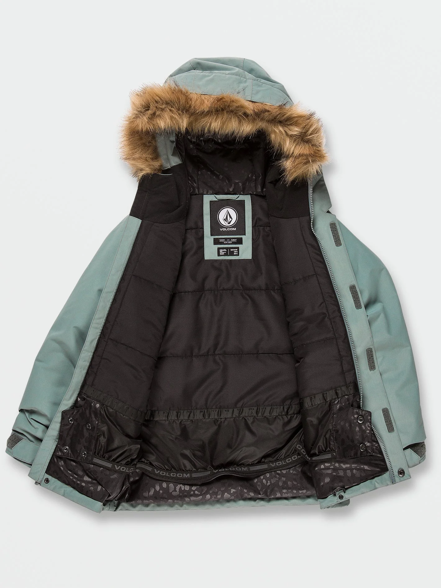 Veste de snow So Minty Insulated - Green Ash - Image 3