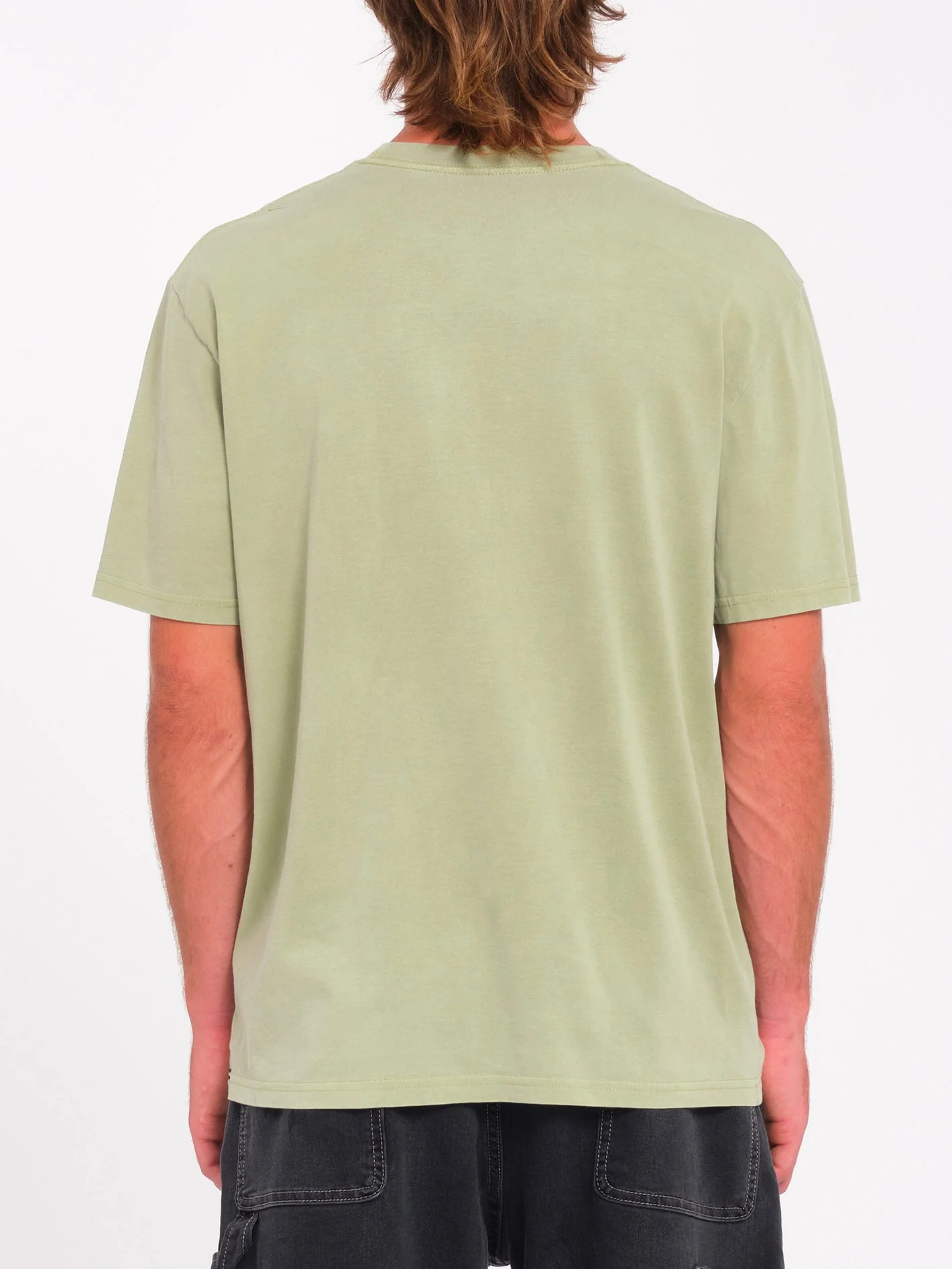 T-shirt Solid Stone - GREEN TEA - Image 2