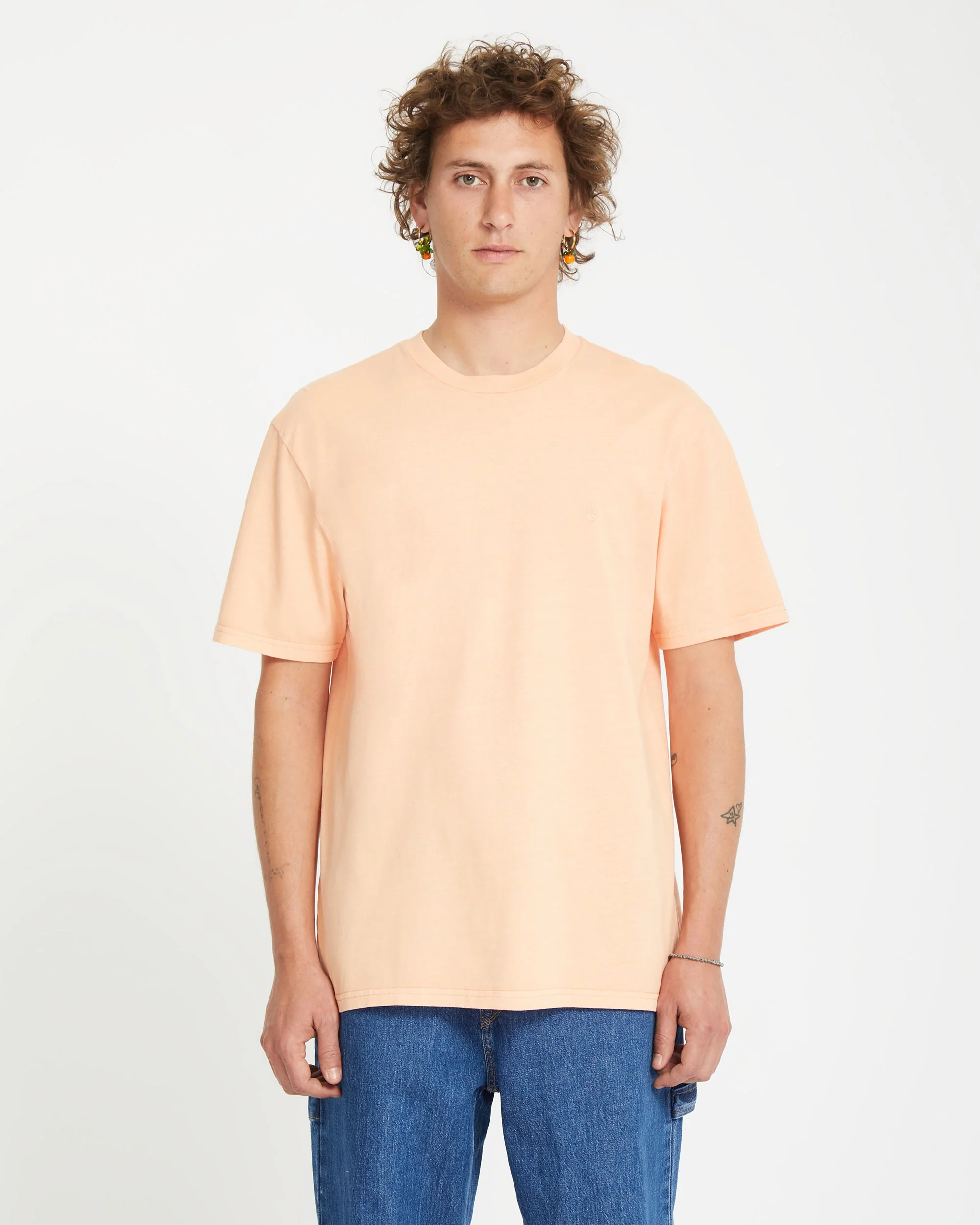 T-shirt Solid Stone - PALE PEACH