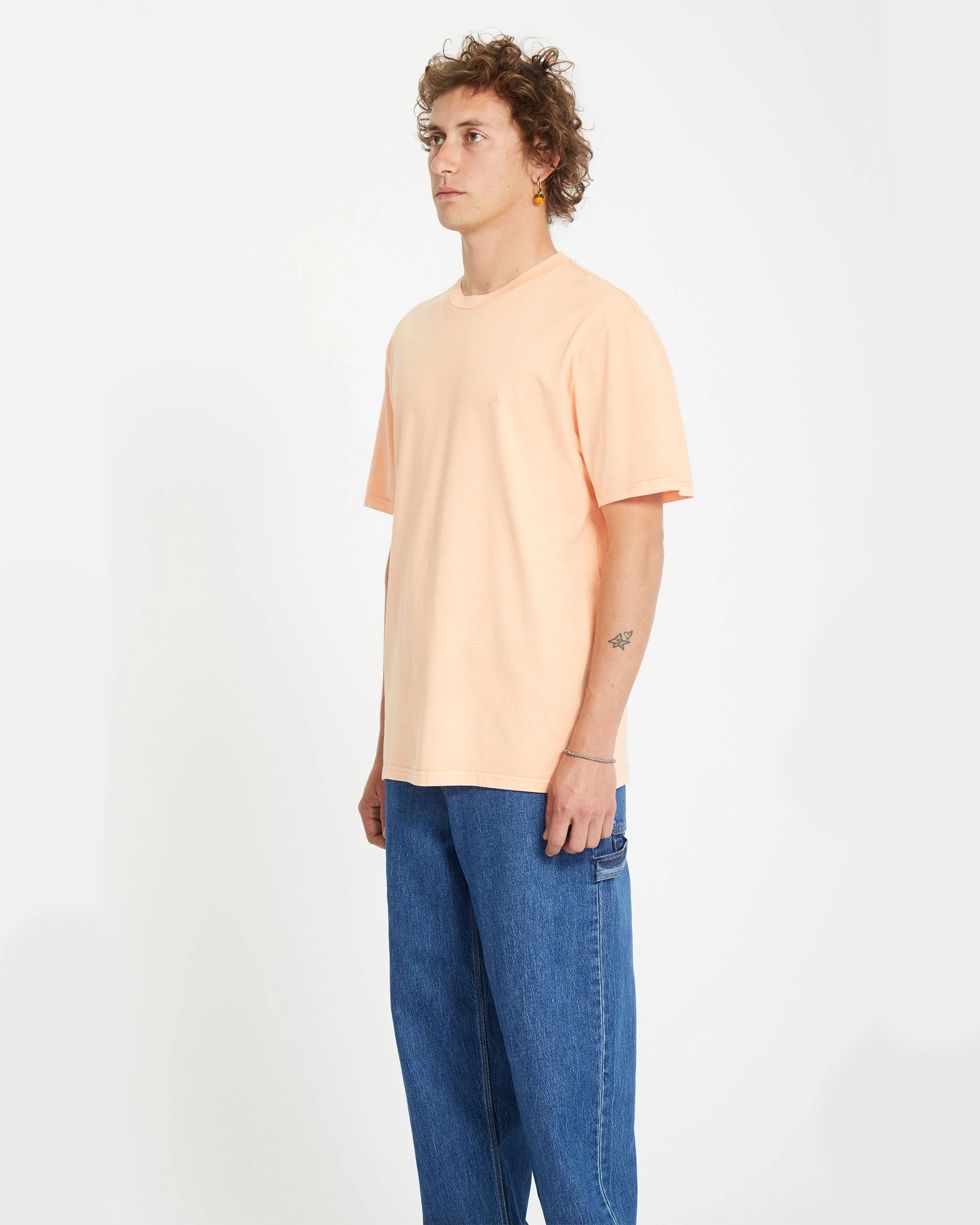 T-shirt Solid Stone - PALE PEACH - Image 3