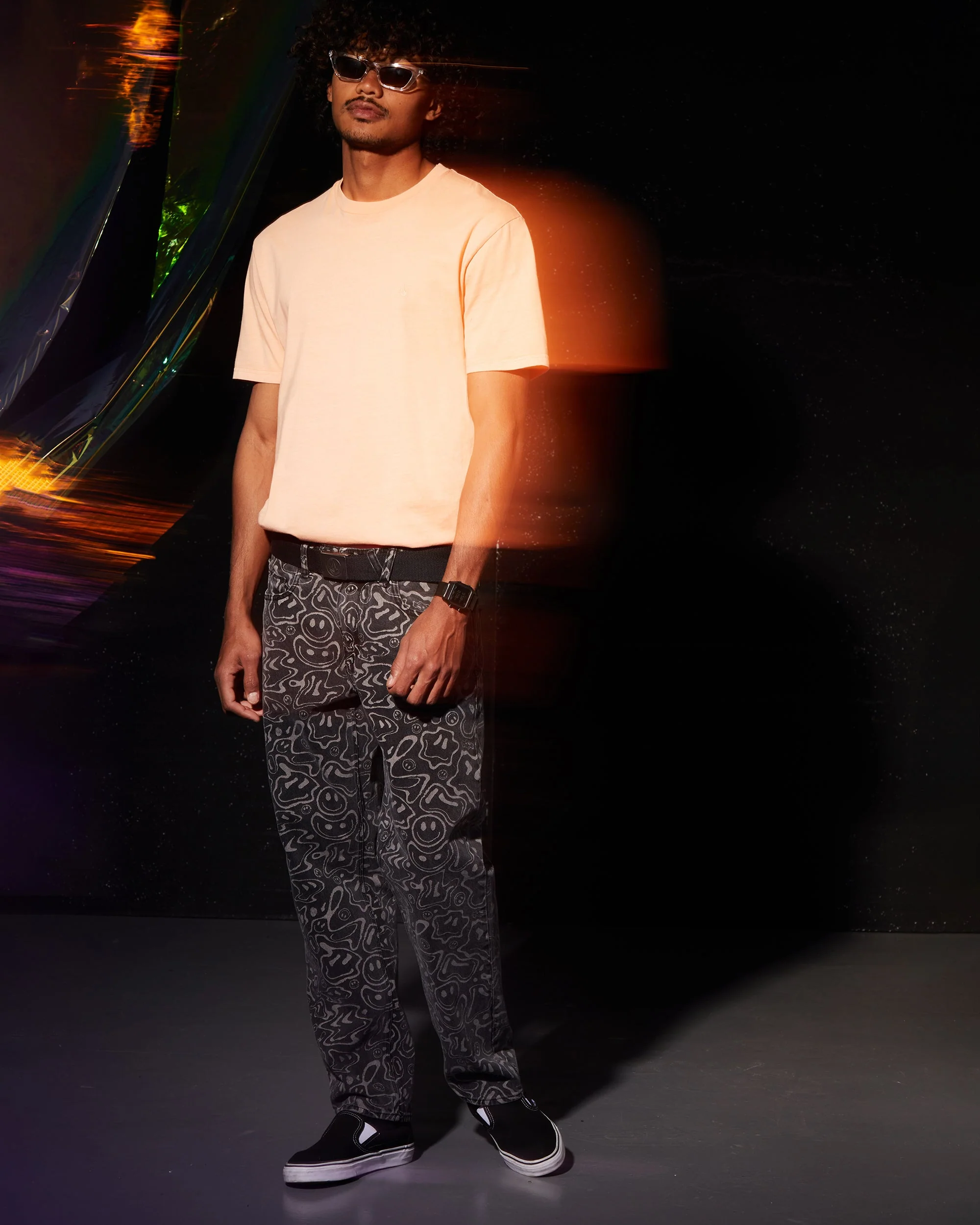 T-shirt Solid Stone - PALE PEACH - Image 5