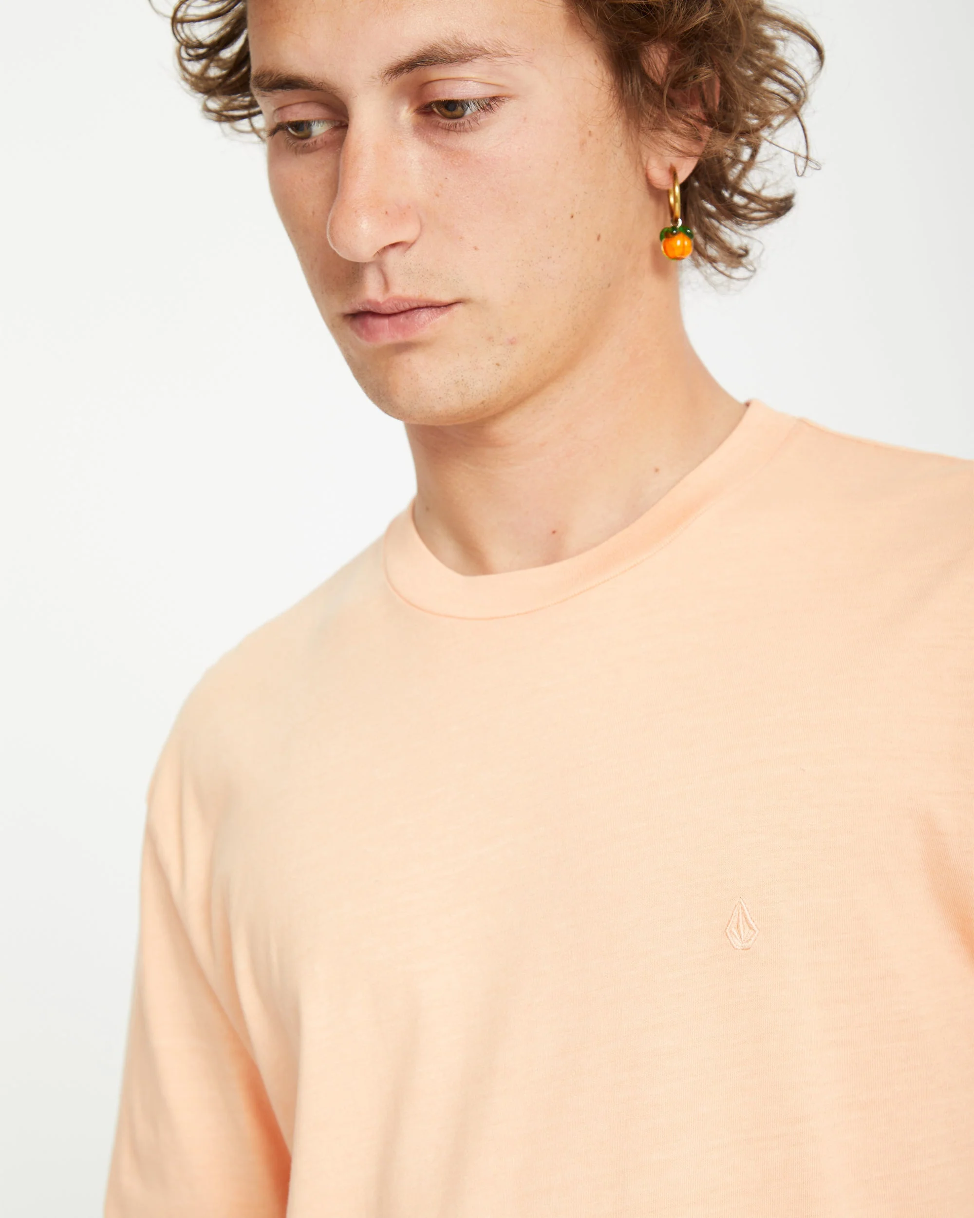 T-shirt Solid Stone - PALE PEACH - Image 6