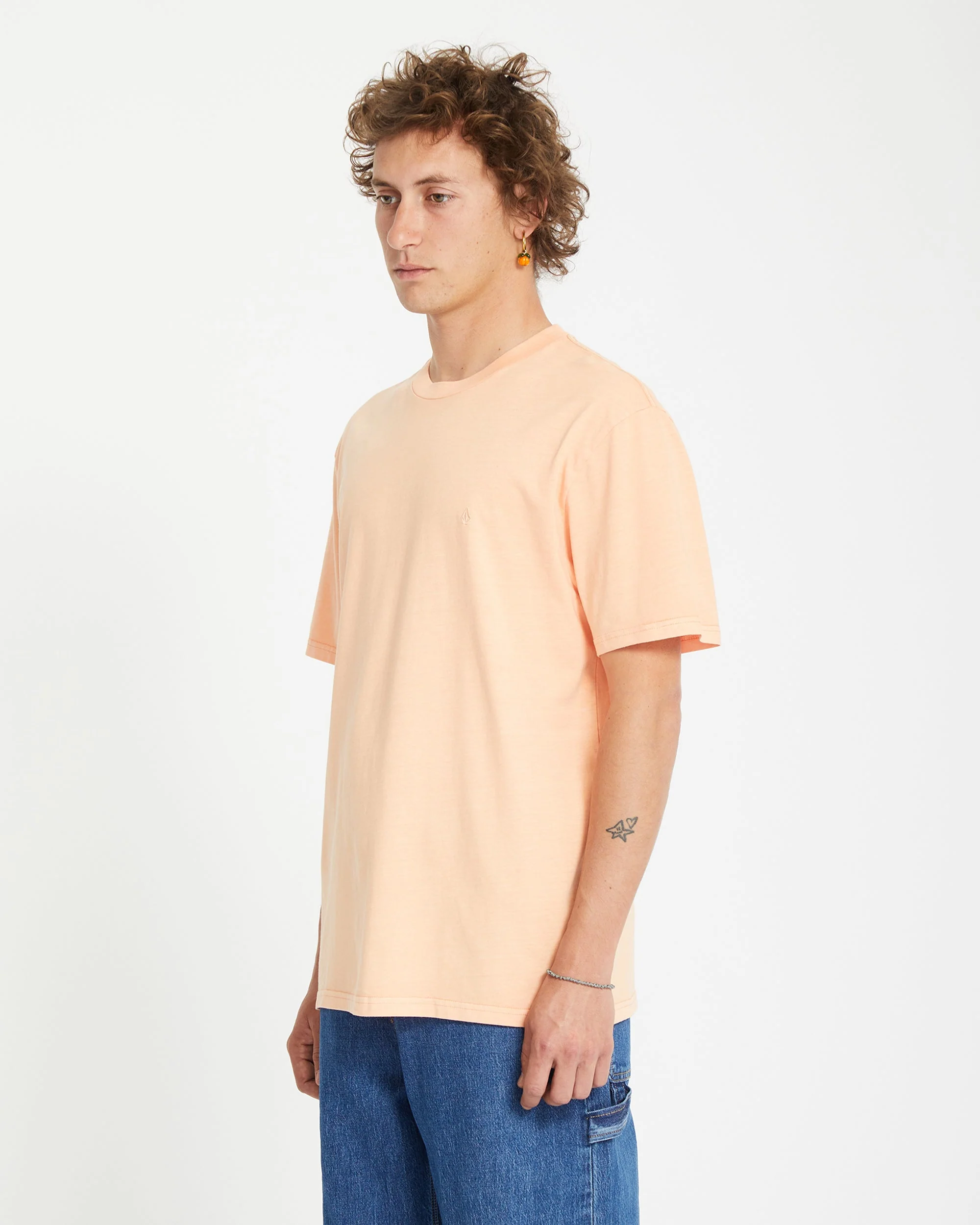 T-shirt Solid Stone - PALE PEACH - Image 7