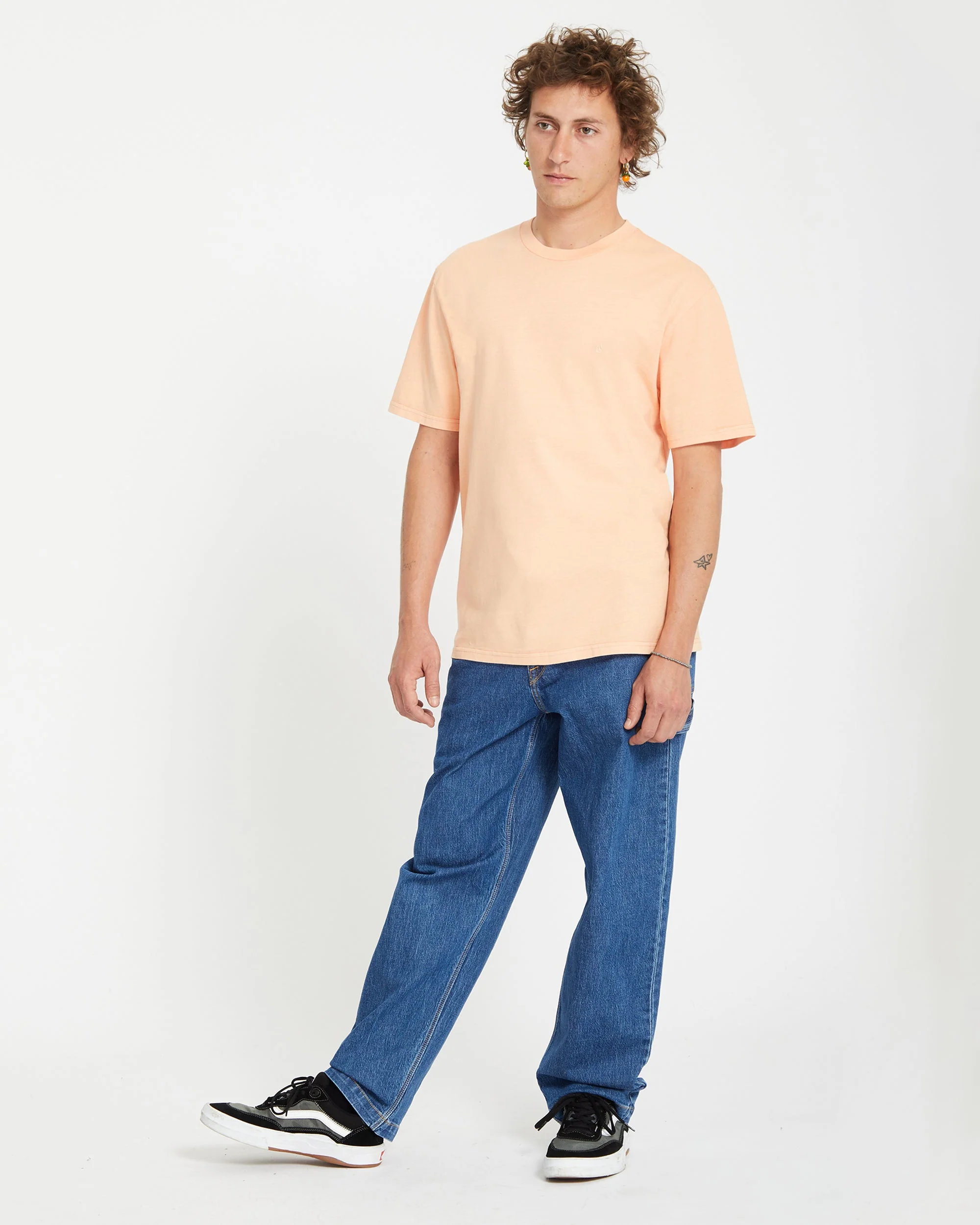T-shirt Solid Stone - PALE PEACH - Image 8