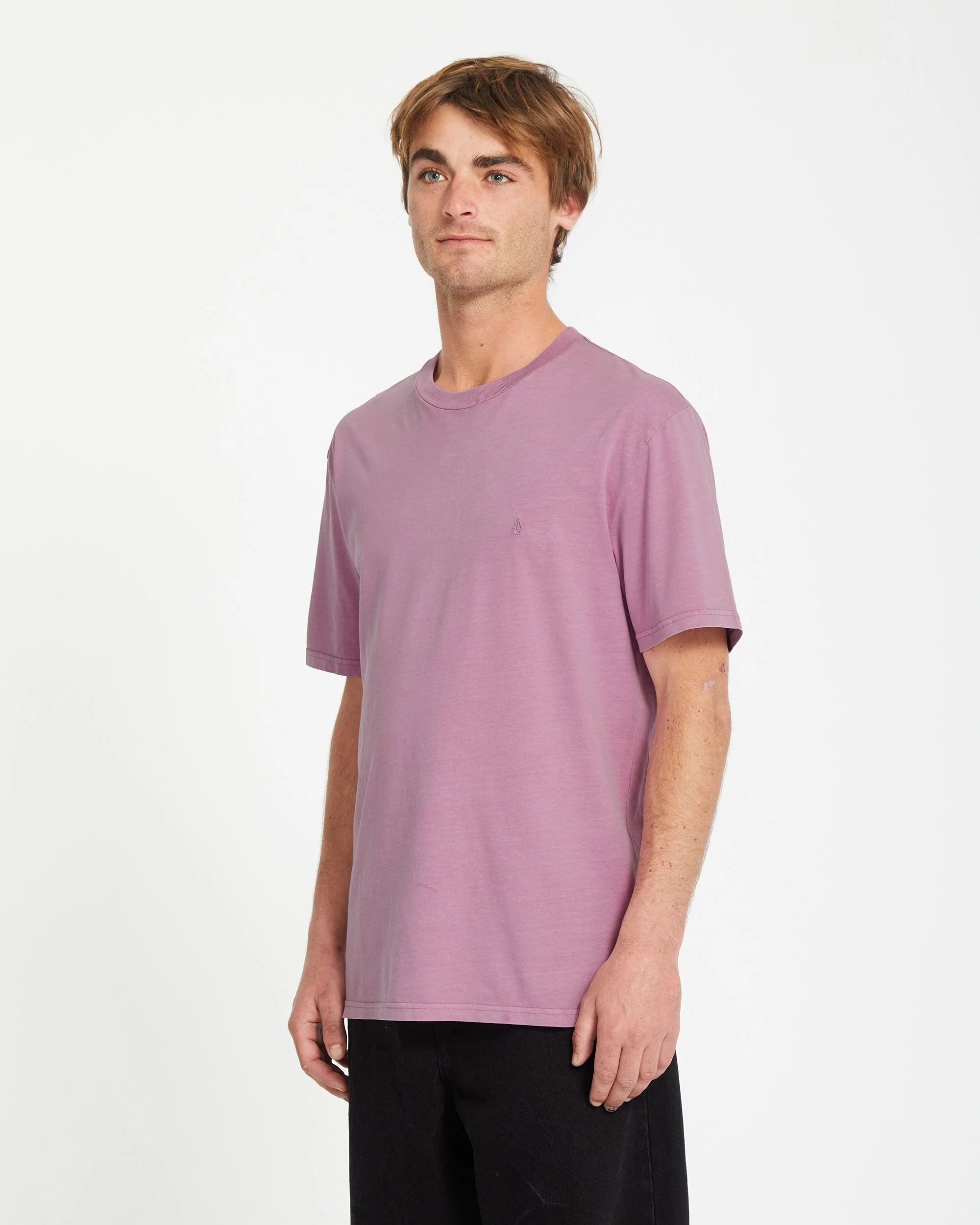 T-shirt Solid Stone - STEEL PURPLE - Image 6