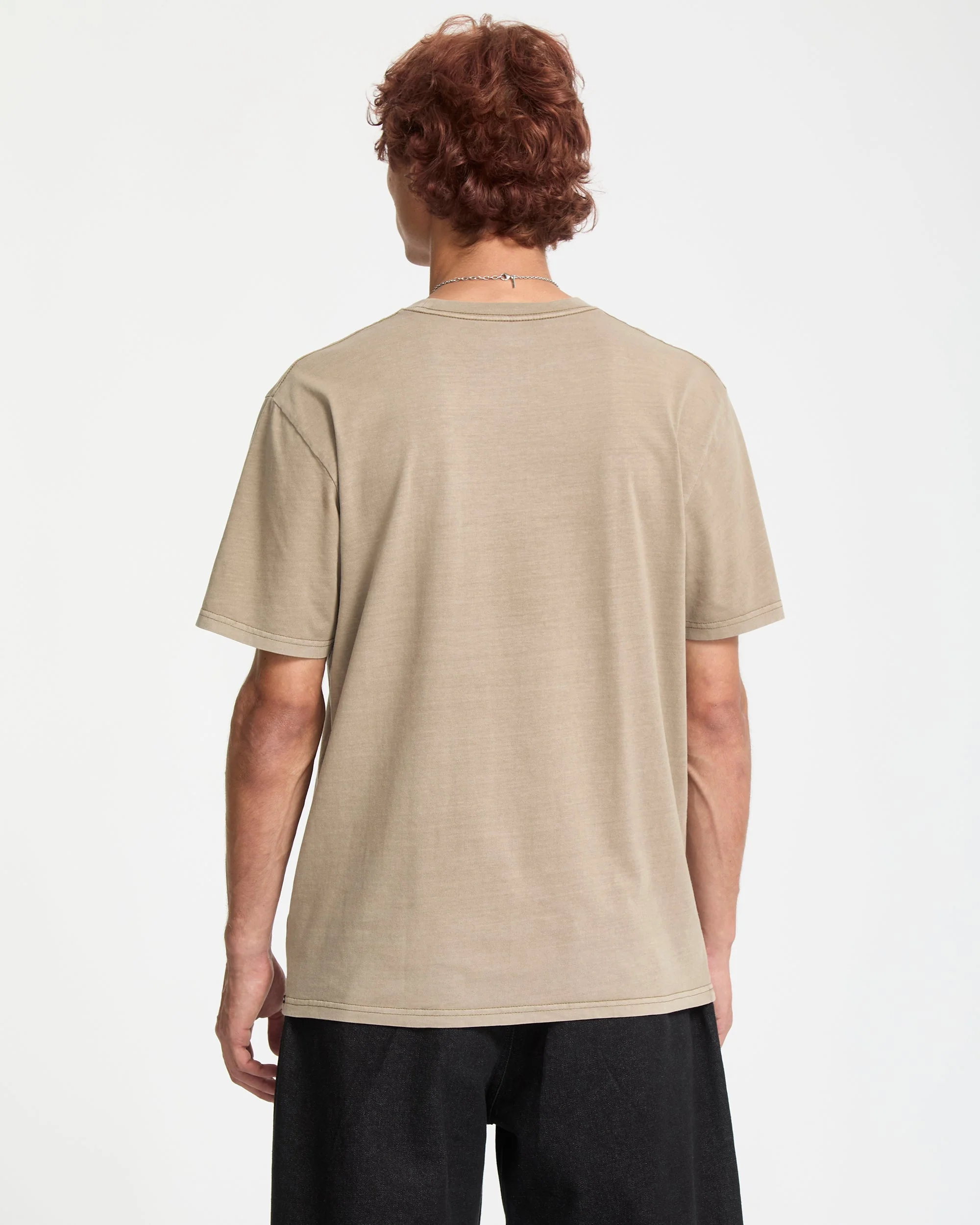 T-Shirt Solid Stone - Brindle - Image 2