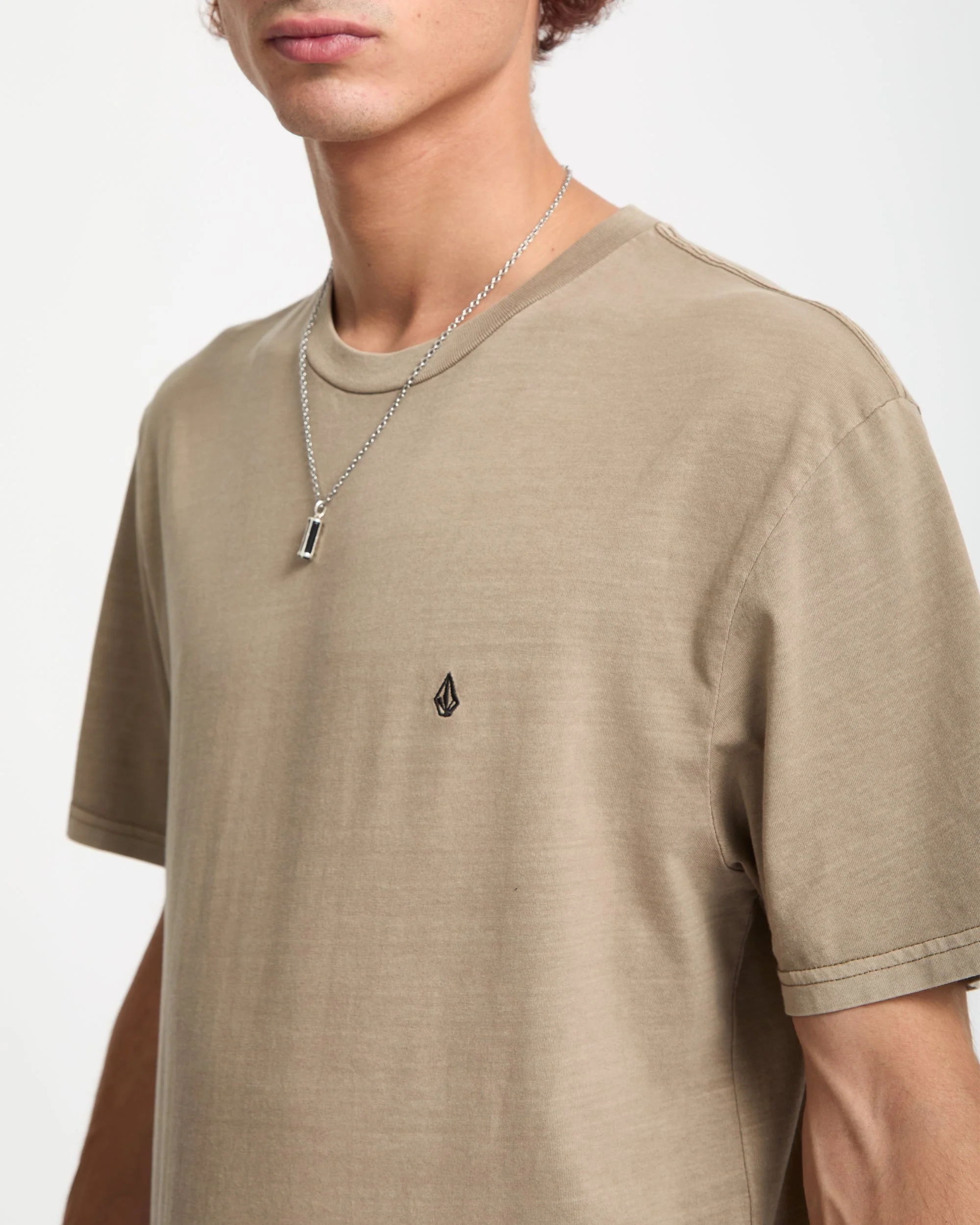 T-Shirt Solid Stone - Brindle - Image 3