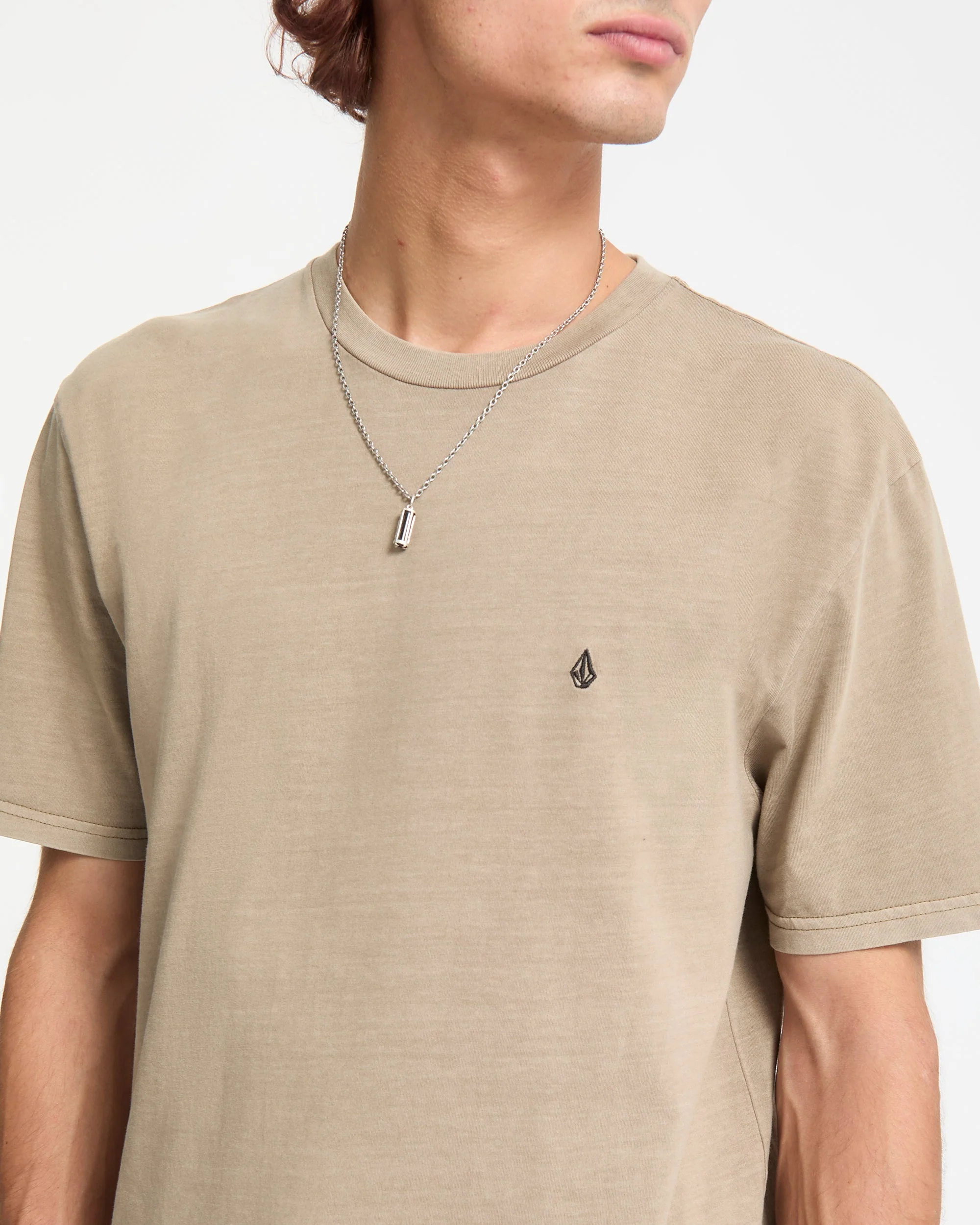 T-Shirt Solid Stone - Brindle - Image 4