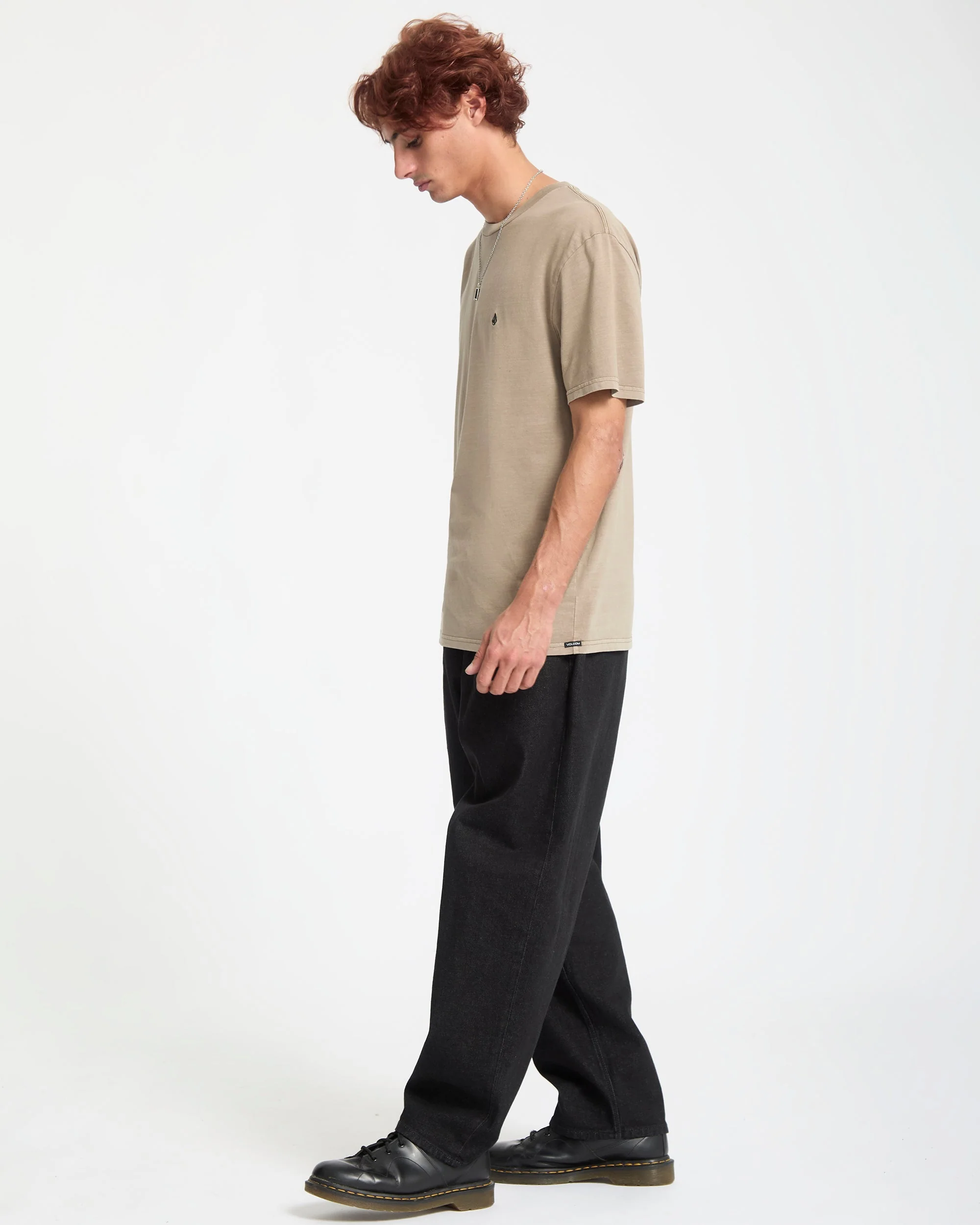 T-Shirt Solid Stone - Brindle - Image 5