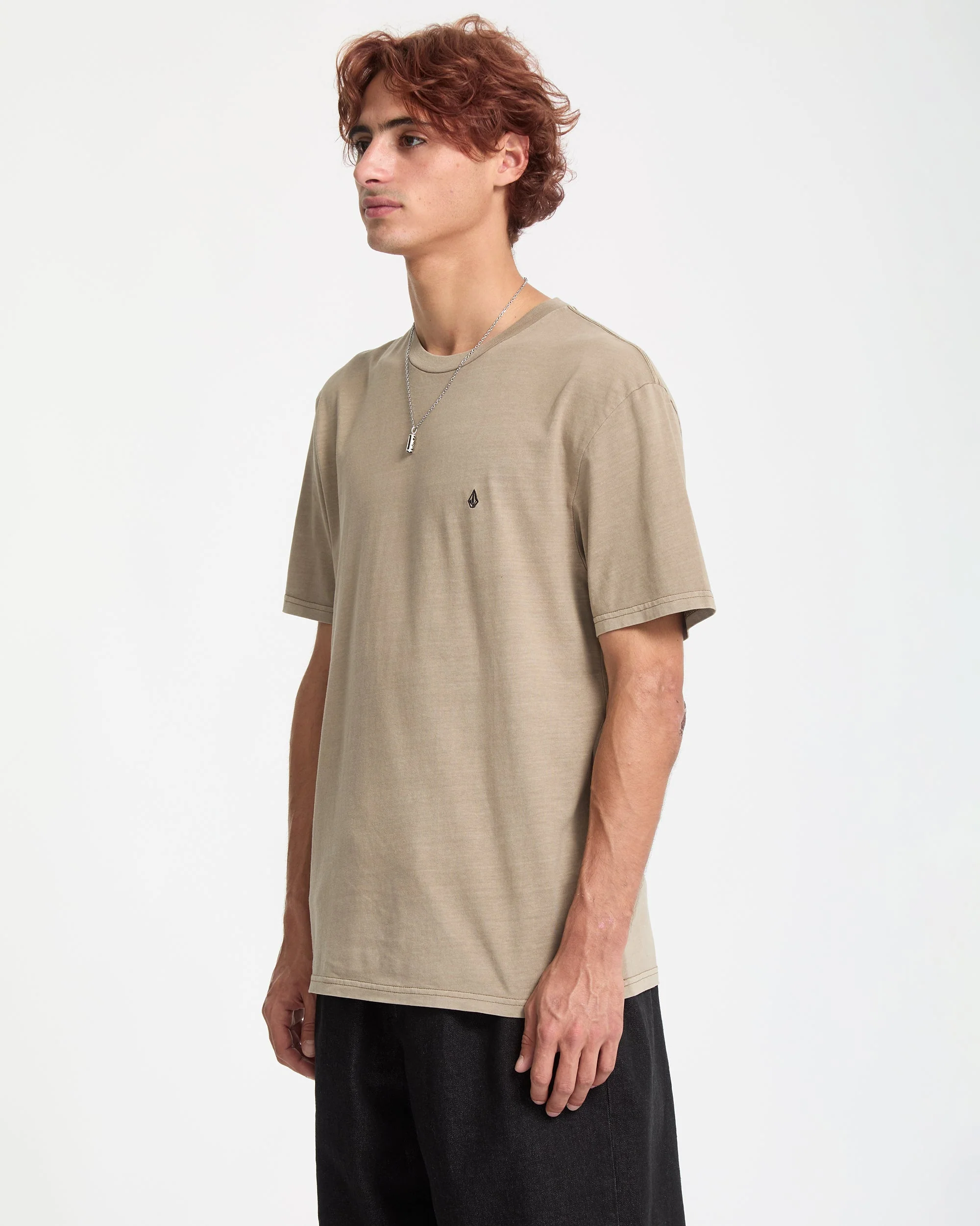 T-Shirt Solid Stone - Brindle - Image 6