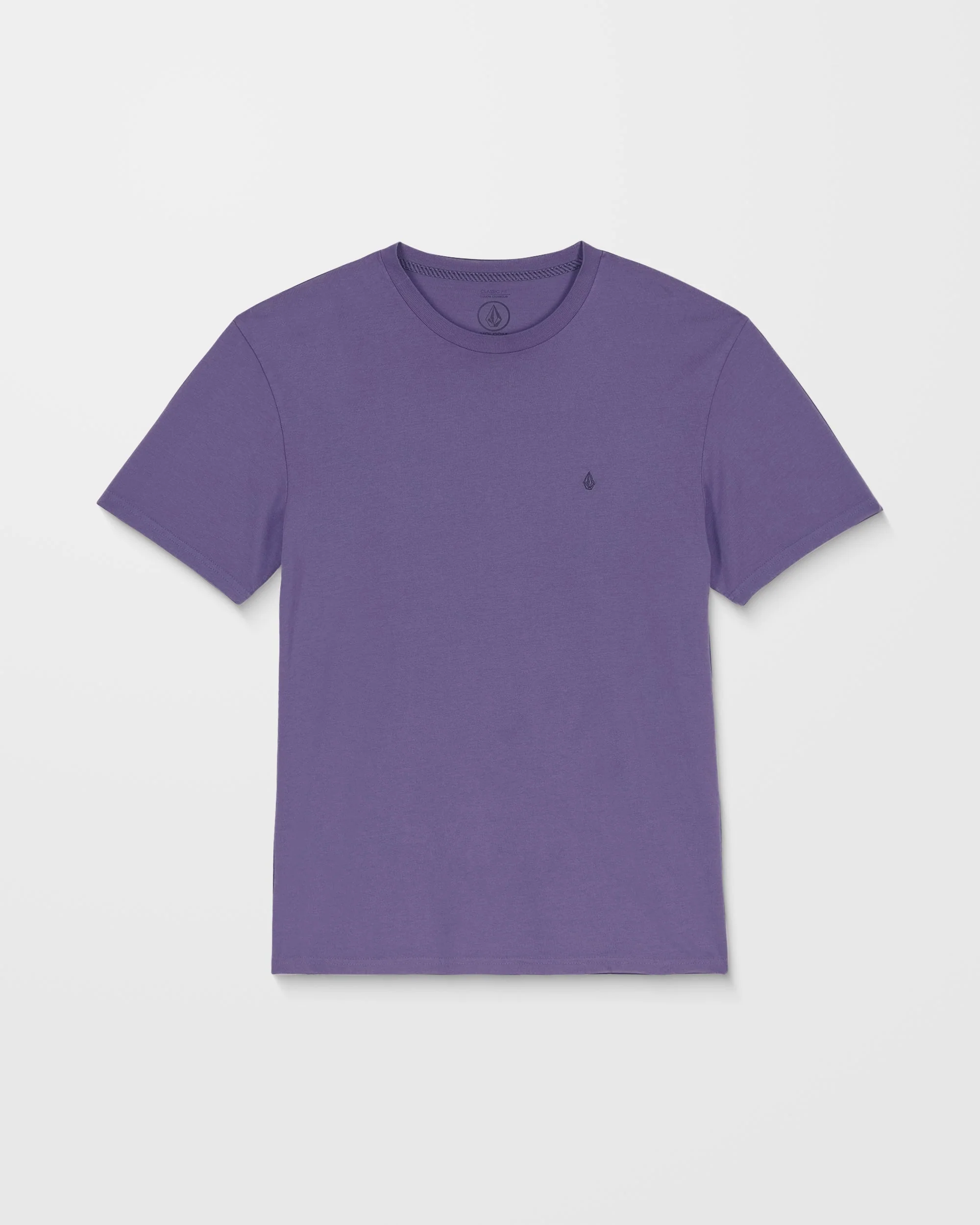 T-Shirt Solid Stone - Dark Purple - Image 8