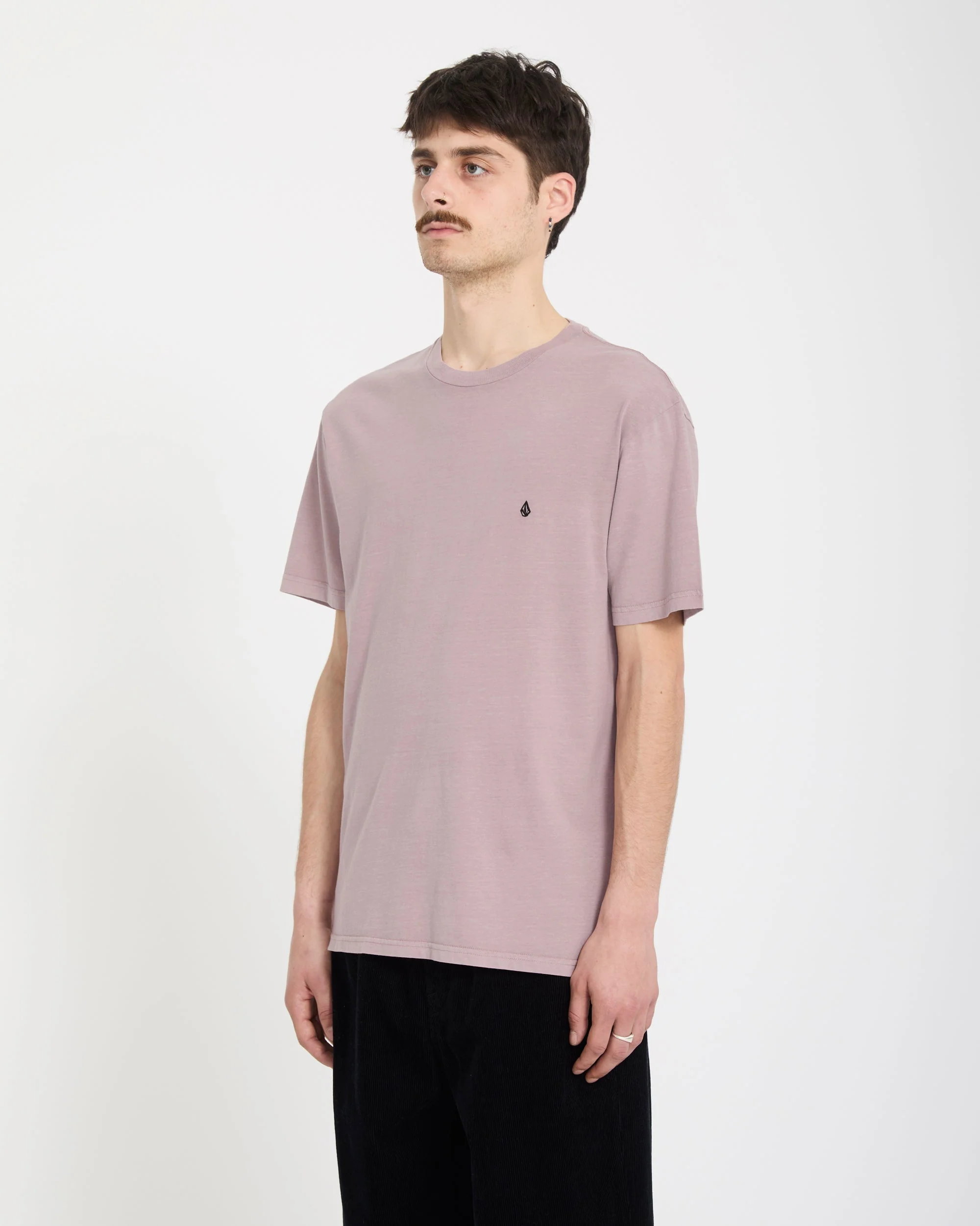T-shirt Solid Stone - Bark Brown - Image 4