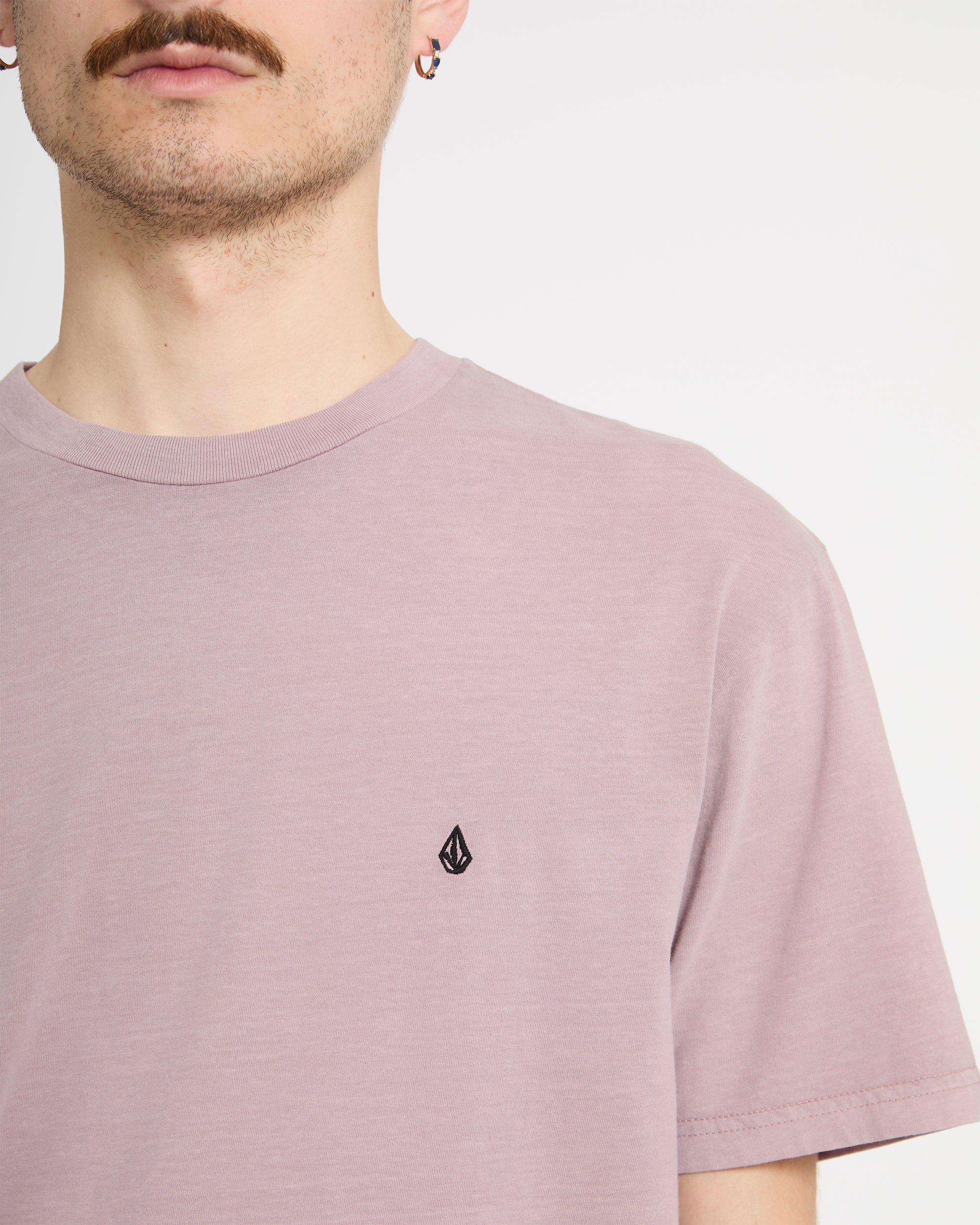 T-shirt Solid Stone - Bark Brown - Image 5