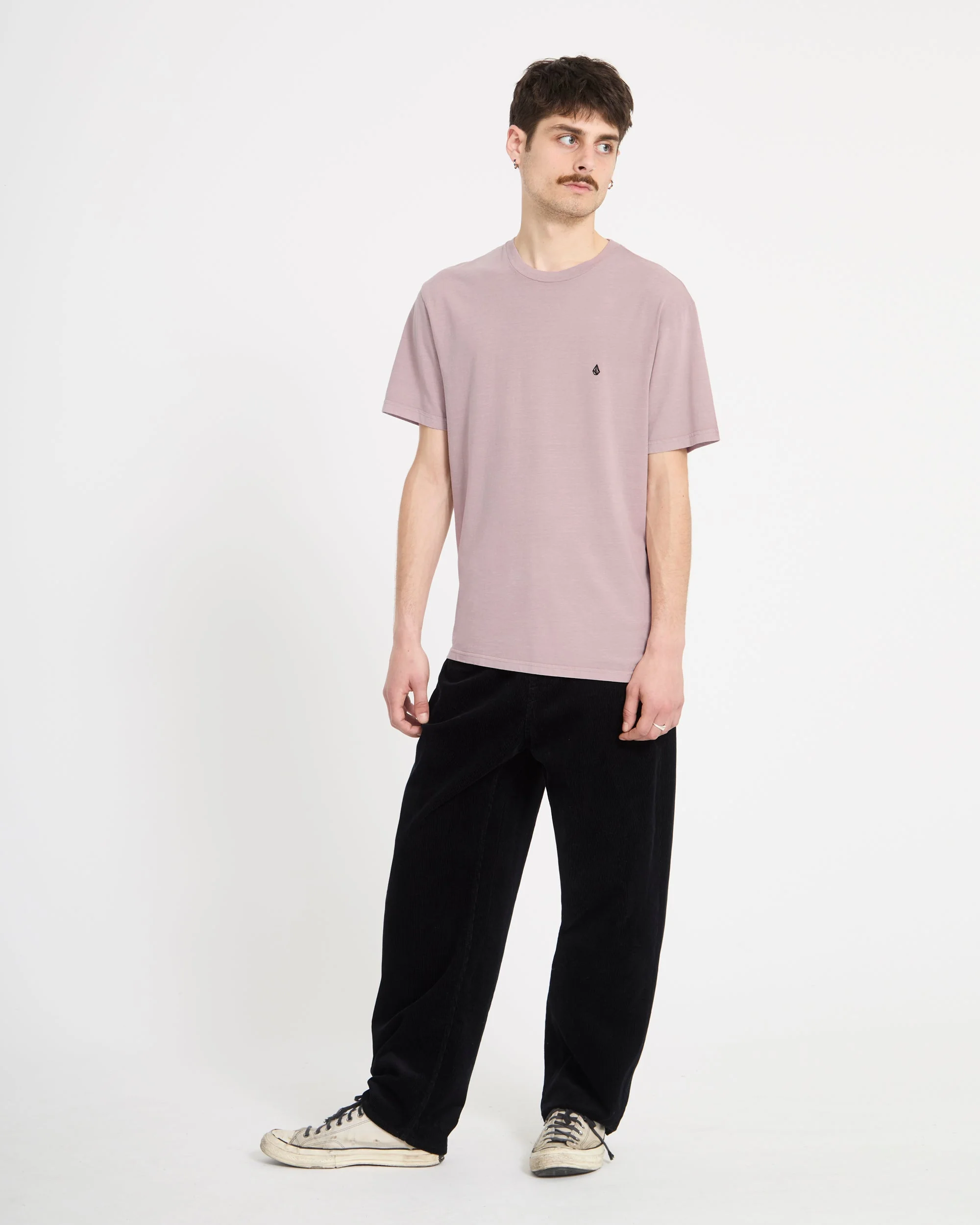 T-shirt Solid Stone - Bark Brown - Image 6