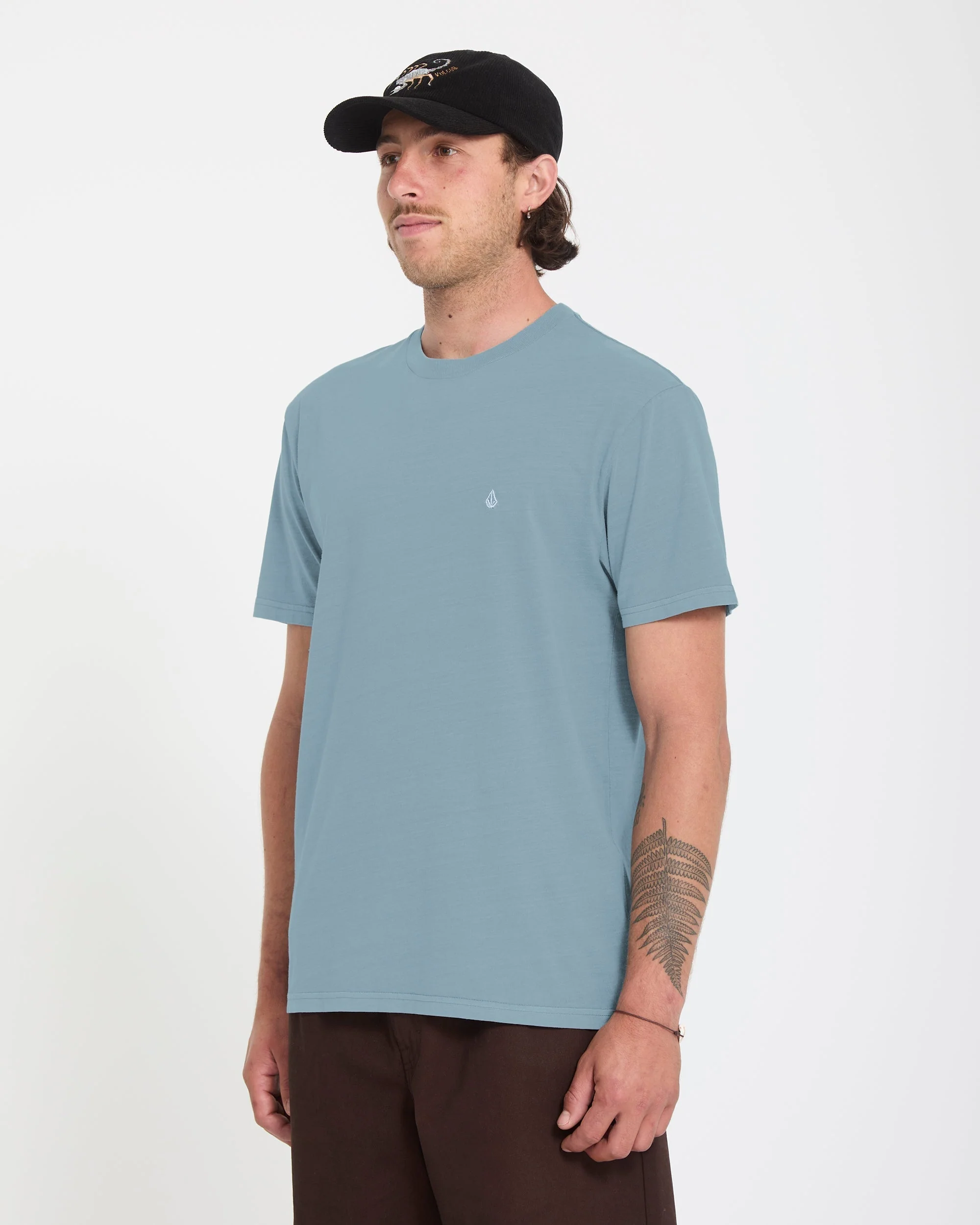 T-shirt Solid Stone - Tradewinds - Image 3