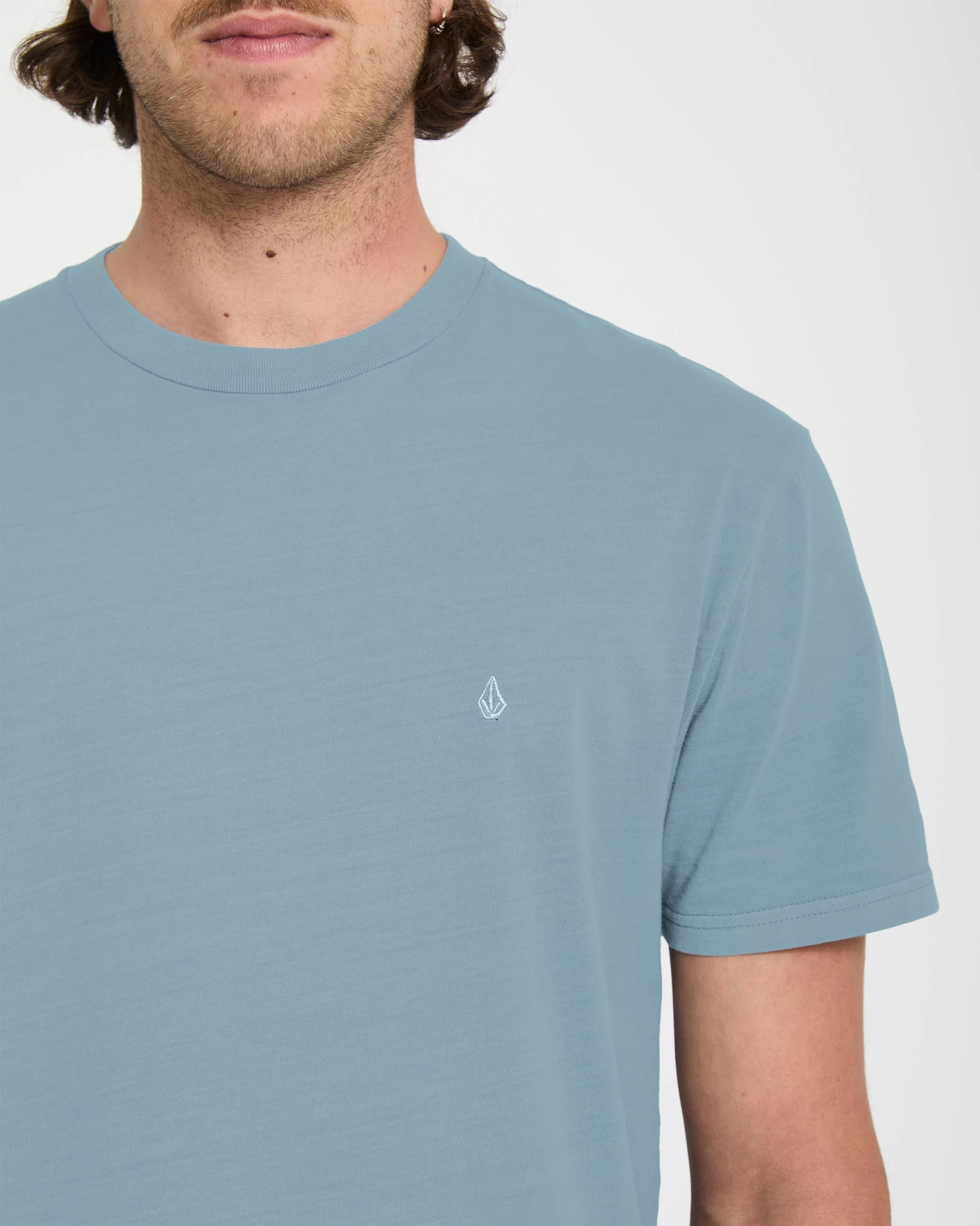 T-shirt Solid Stone - Tradewinds - Image 4